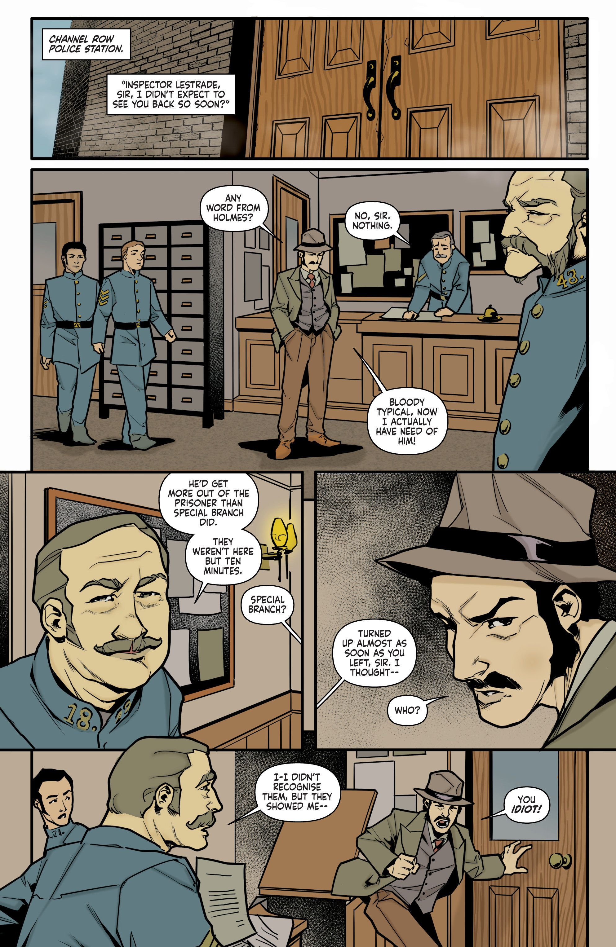 Sherlock Holmes: The Vanishing Man (2018-) issue 2 - Page 16