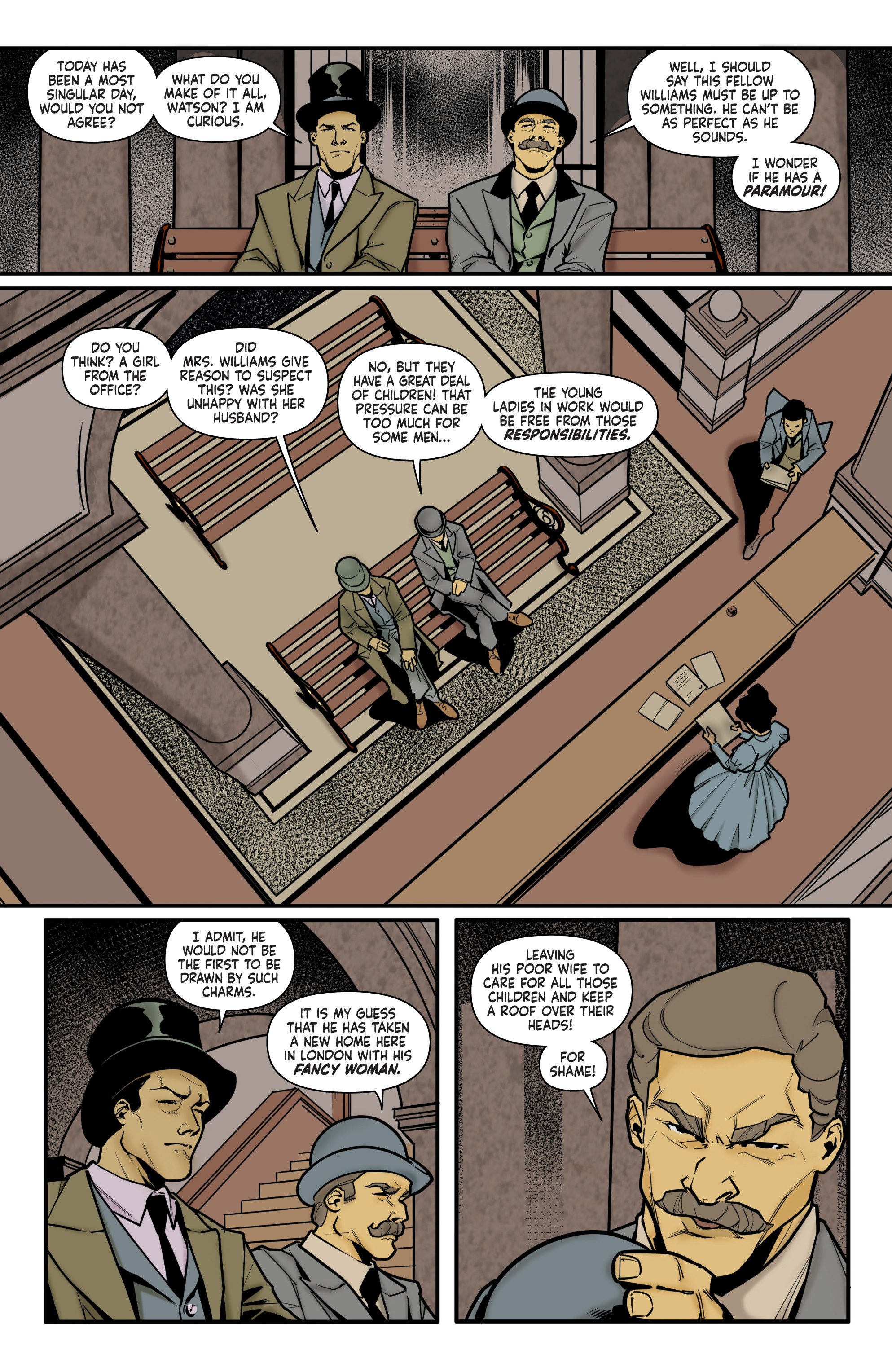 Sherlock Holmes: The Vanishing Man (2018-) issue 2 - Page 22