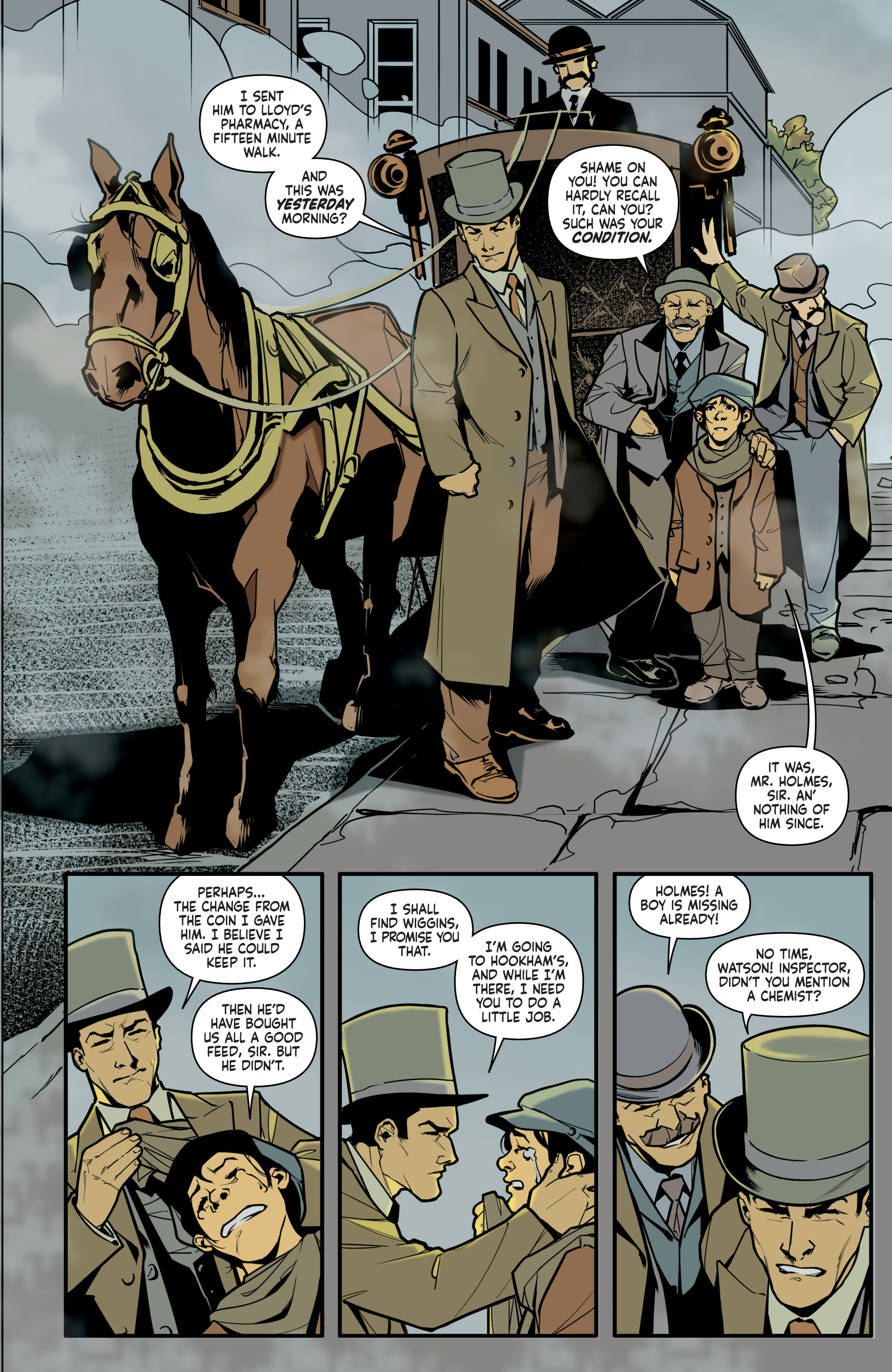 Sherlock Holmes: The Vanishing Man (2018-) issue 3 - Page 7