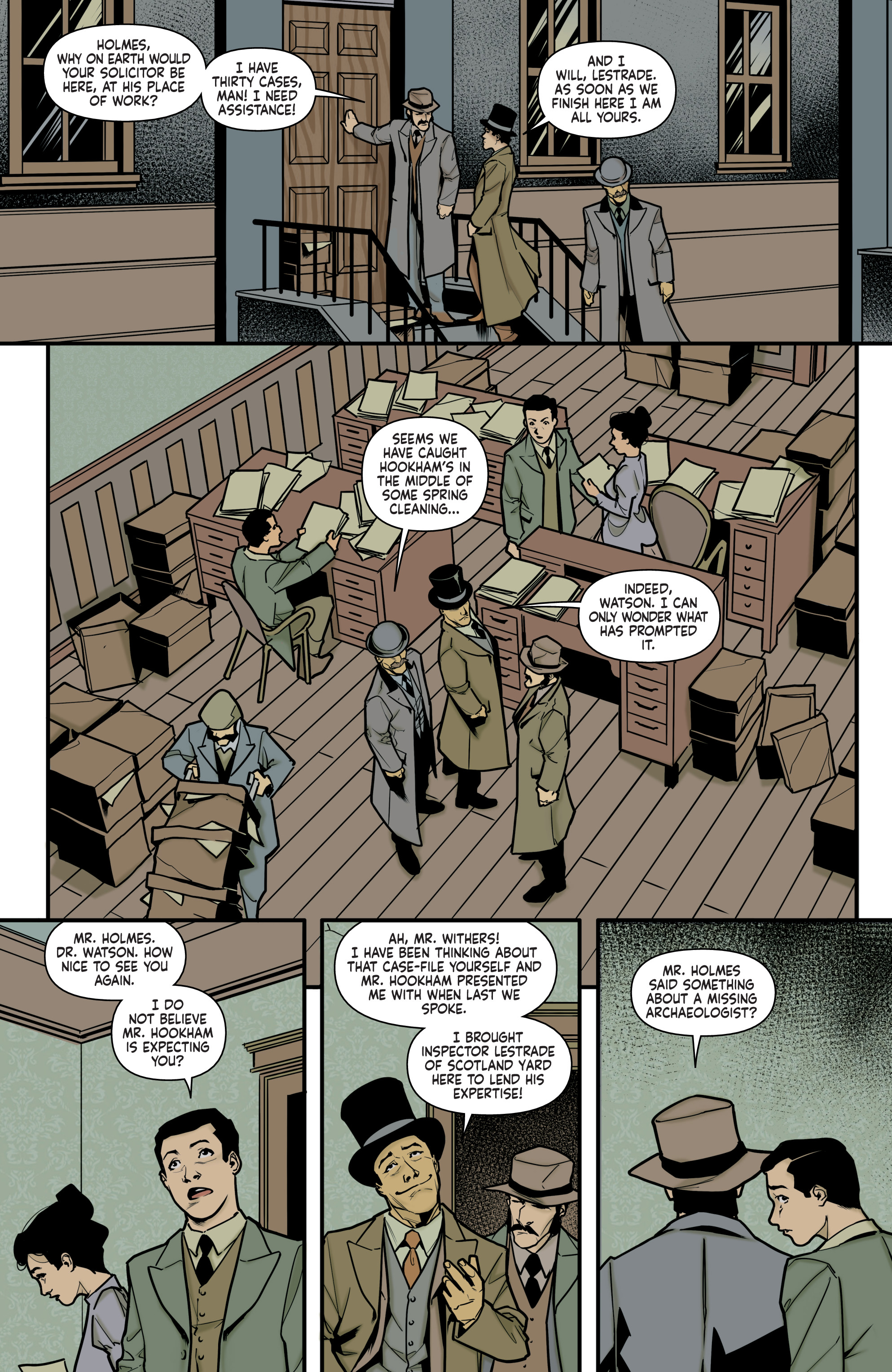 Sherlock Holmes: The Vanishing Man (2018-) issue 3 - Page 8