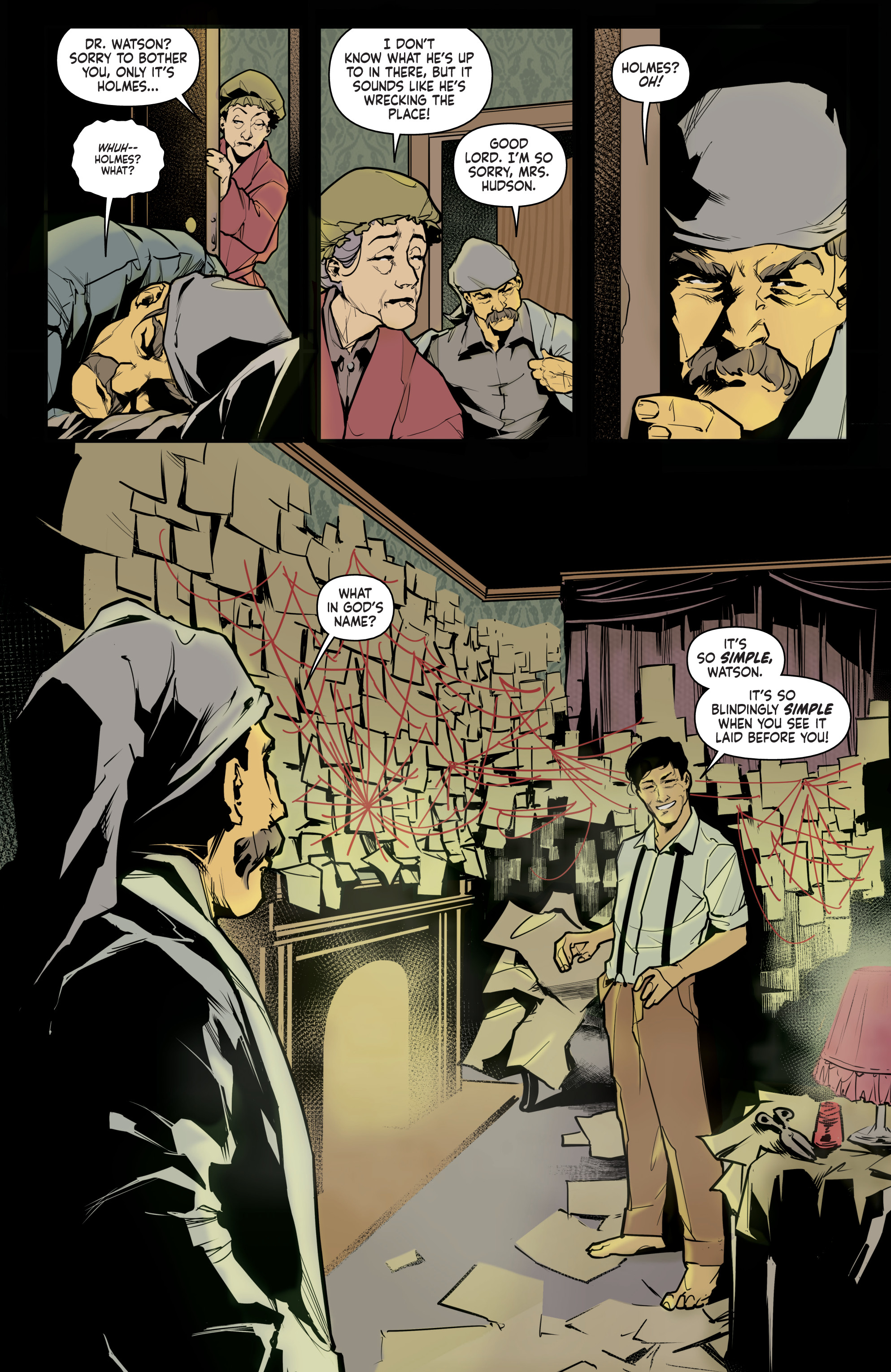 Sherlock Holmes: The Vanishing Man (2018-) issue 3 - Page 24