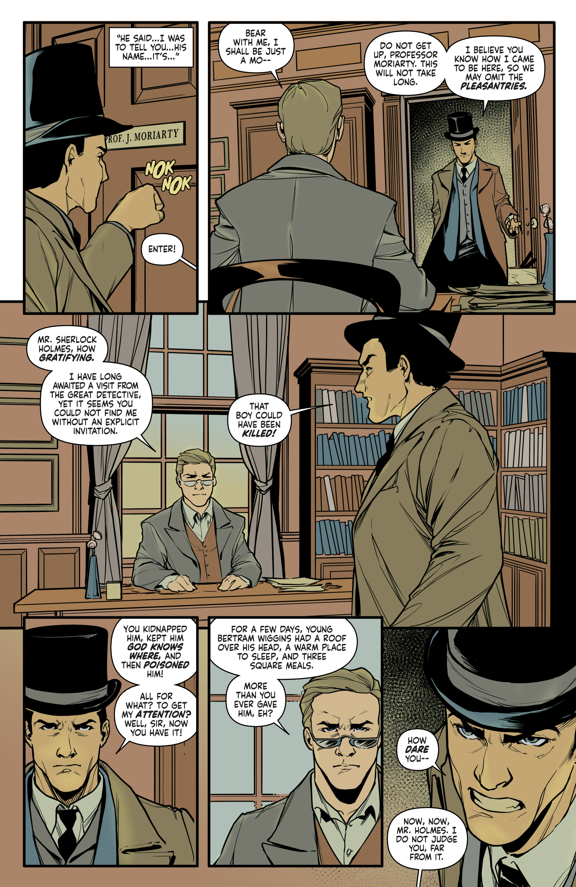 Sherlock Holmes: The Vanishing Man (2018-) issue 4 - Page 22