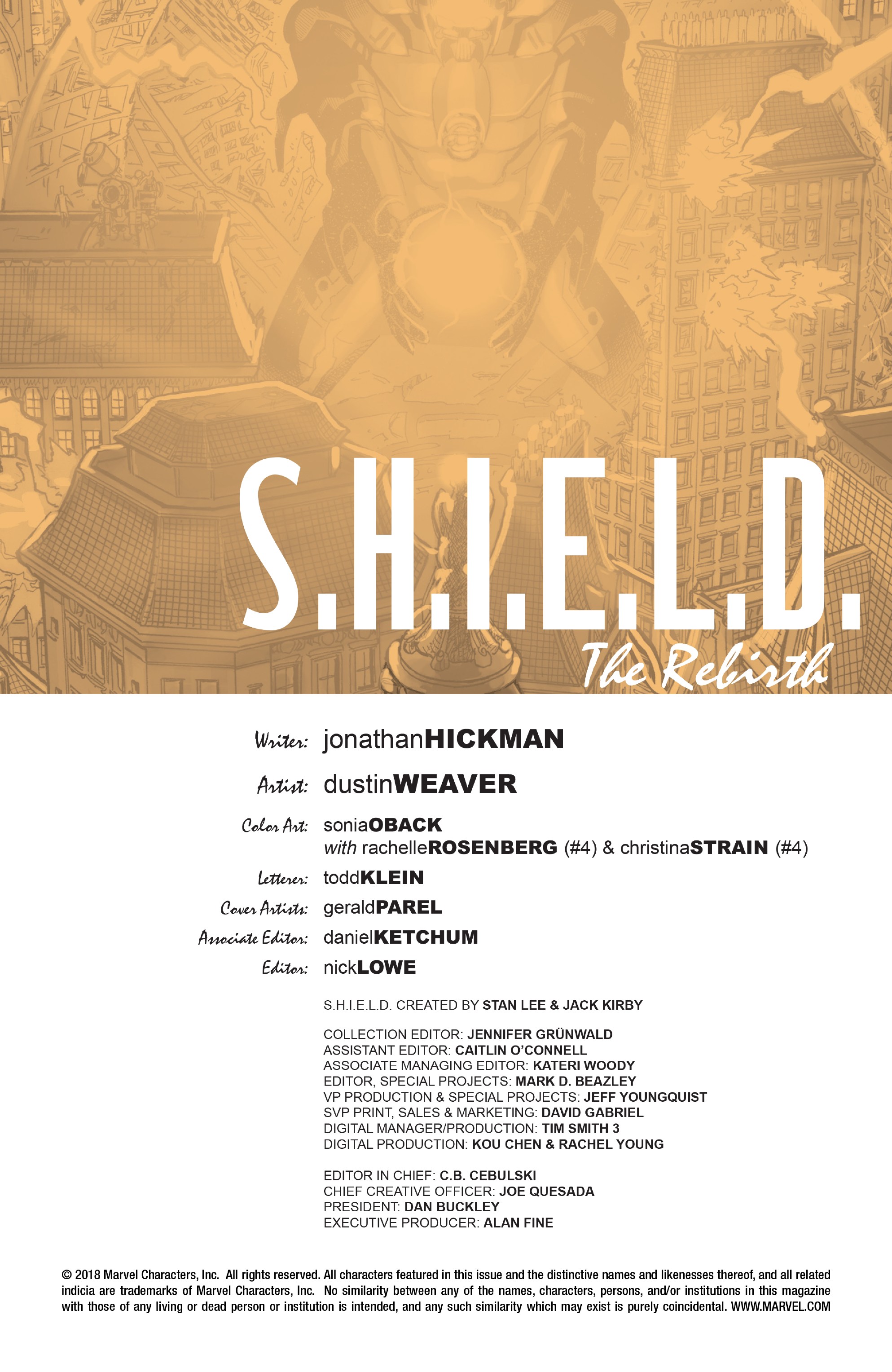 S.H.I.E.L.D. by Hickman & Weaver: The Rebirth (2018): Chapter 1 - Page 2