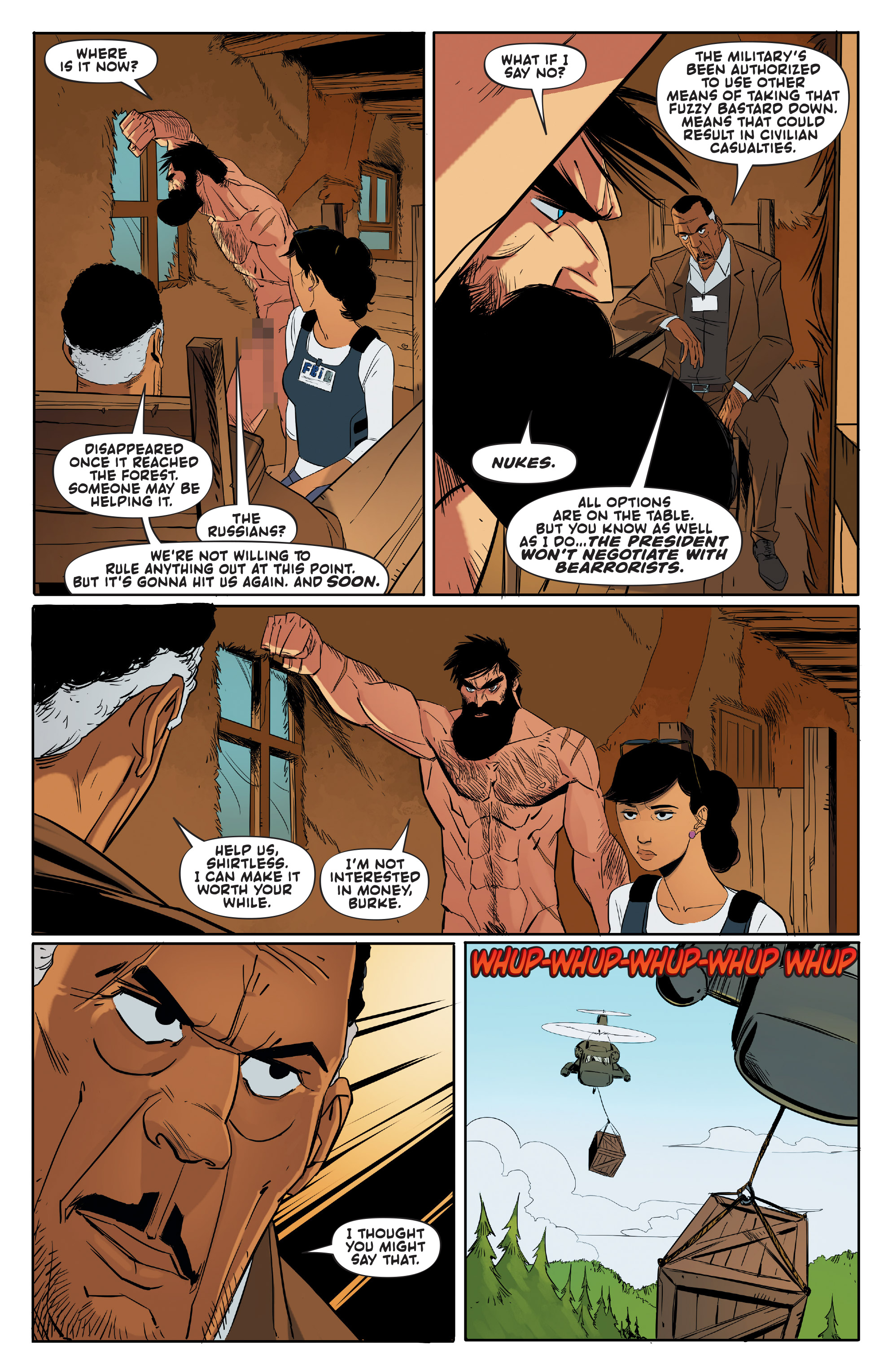 Shirtless Bear-Fighter! (2017) issue 1 - Page 15