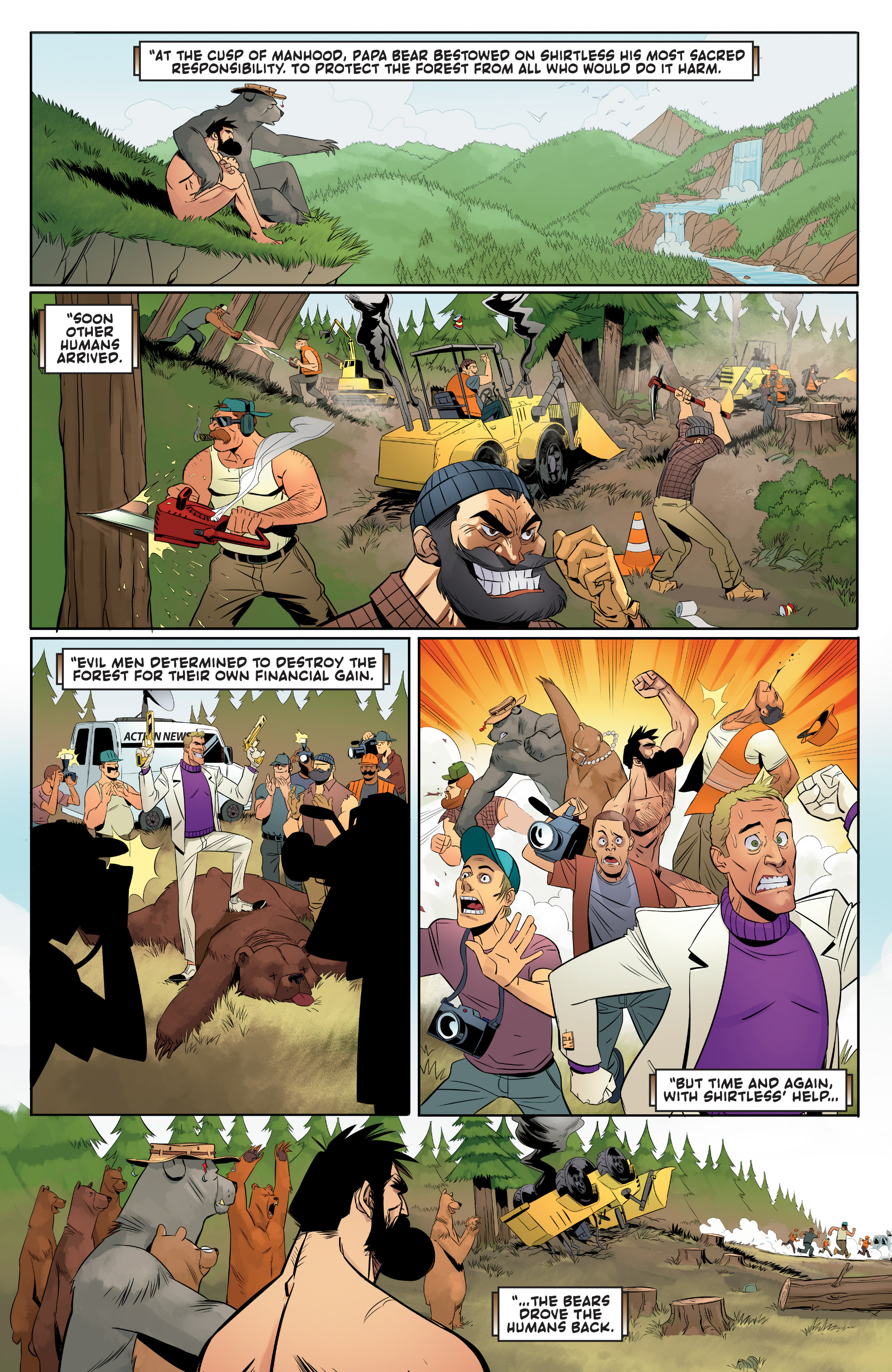 Shirtless Bear-Fighter! (2017) issue 1 - Page 20