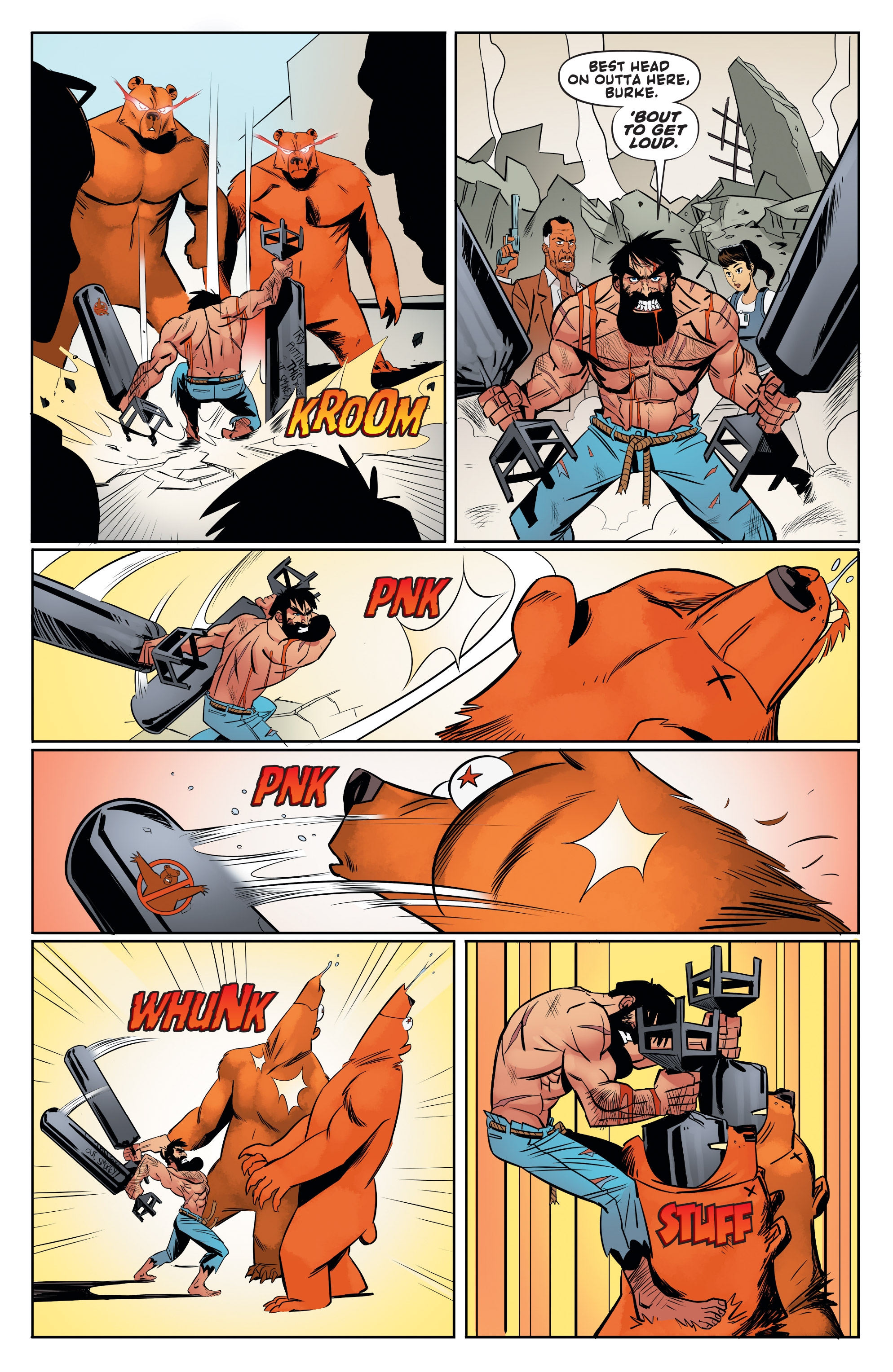 Shirtless Bear-Fighter! (2017) issue 2 - Page 7