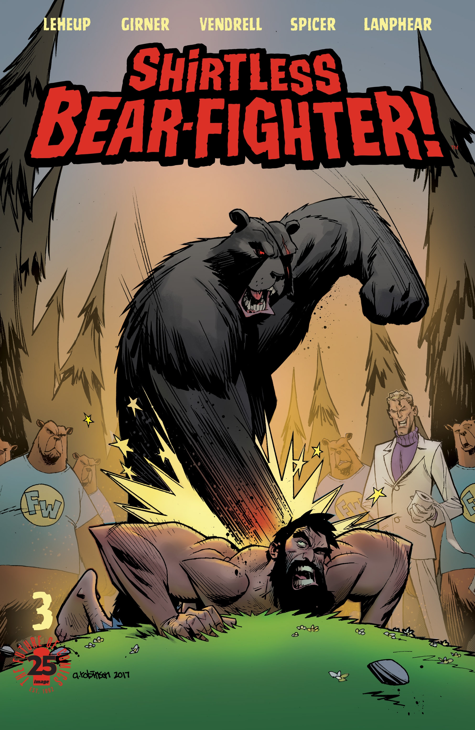 Shirtless Bear-Fighter! (2017): Chapter 3 - Page 1