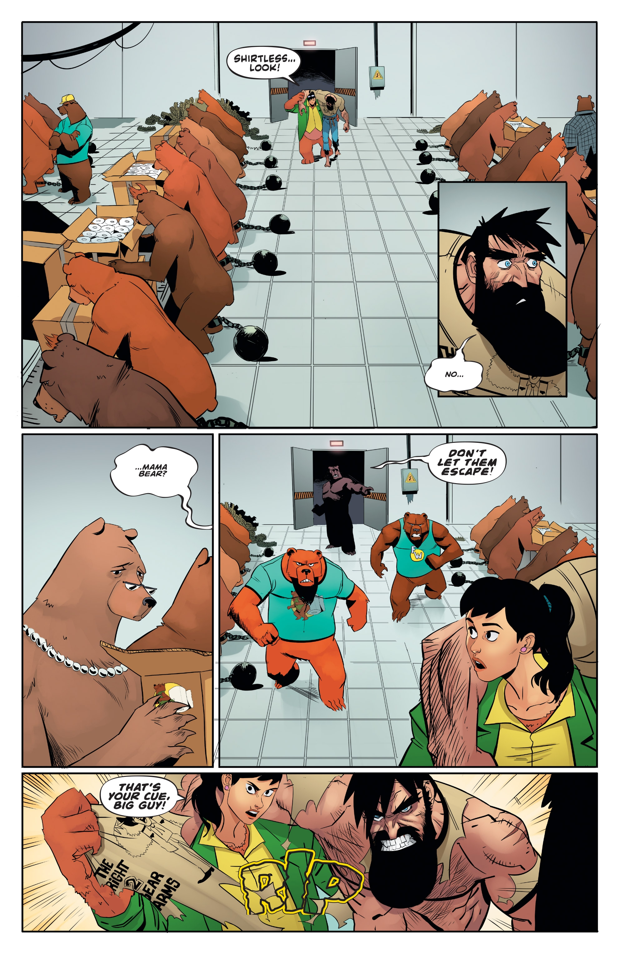 Shirtless Bear-Fighter! (2017) issue 3 - Page 12