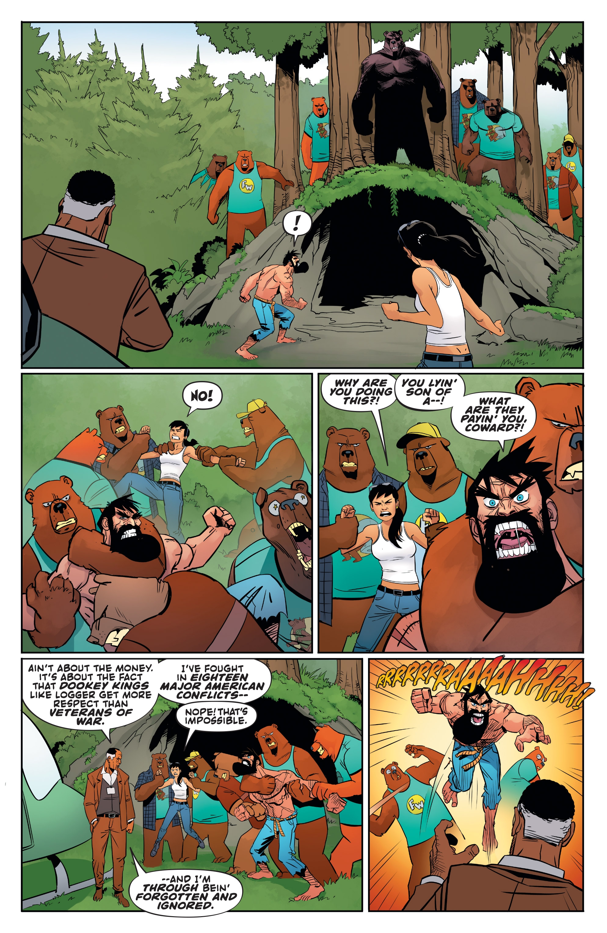 Shirtless Bear-Fighter! (2017) issue 3 - Page 20