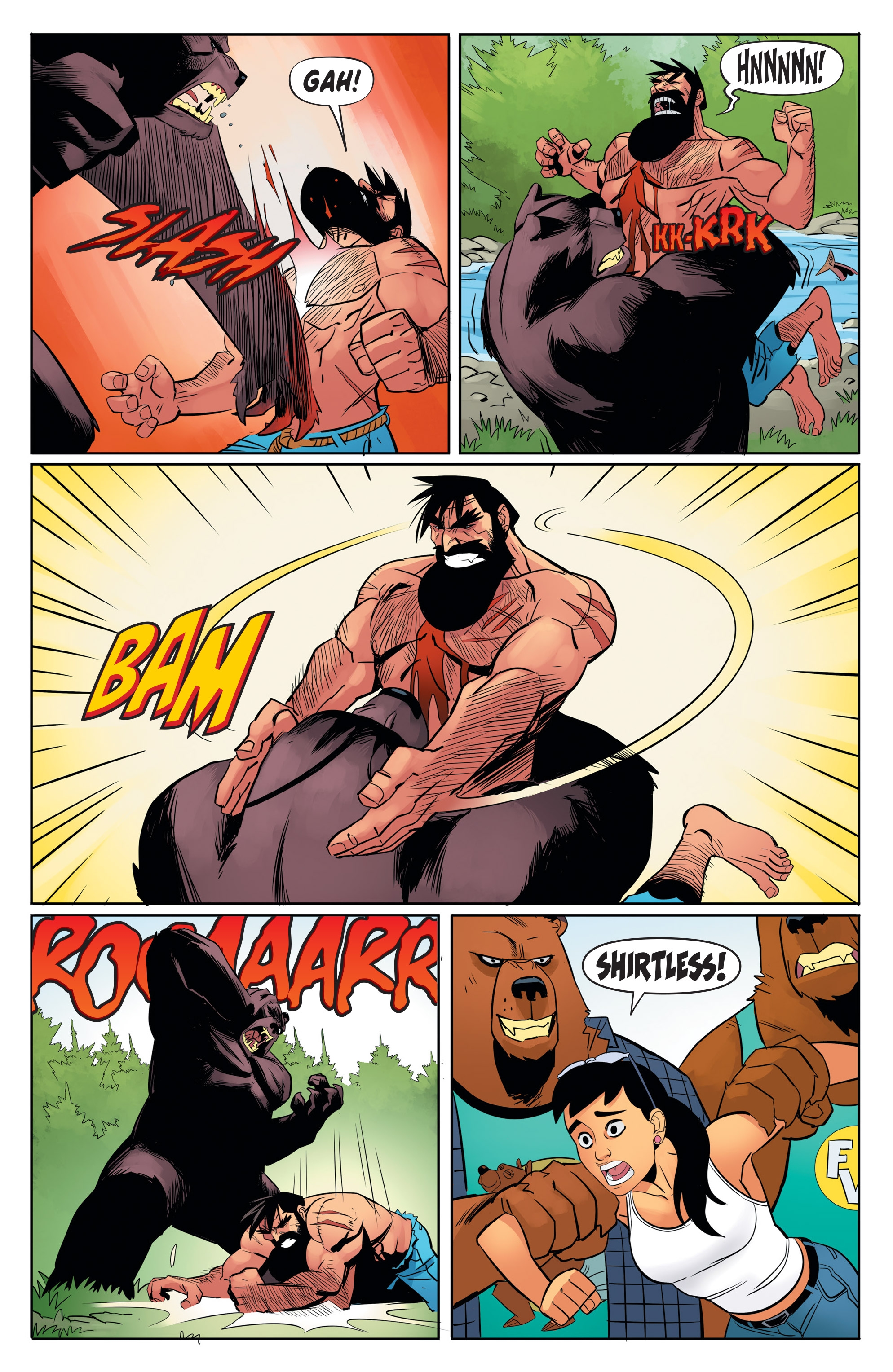 Shirtless Bear-Fighter! (2017) issue 3 - Page 22