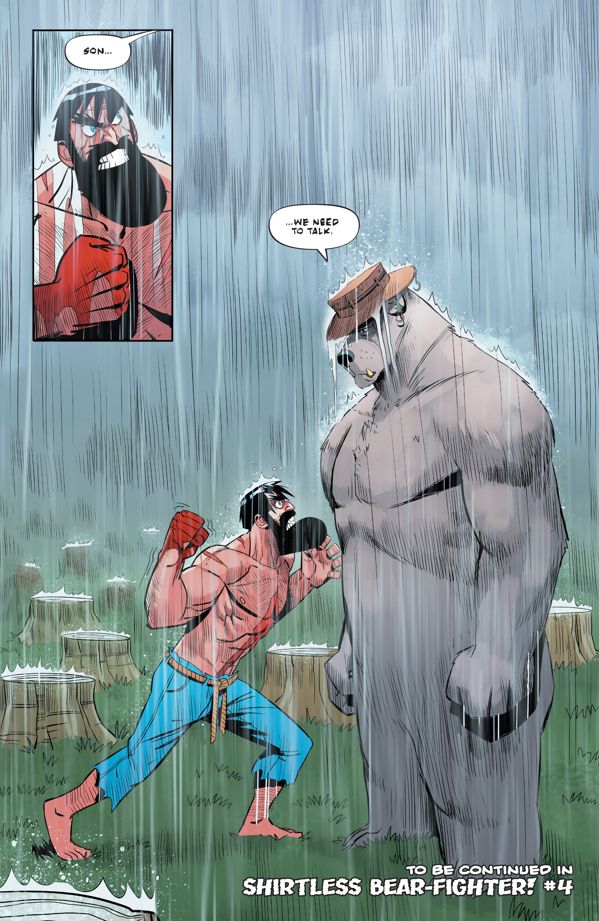 Shirtless Bear-Fighter! (2017) issue 3 - Page 26