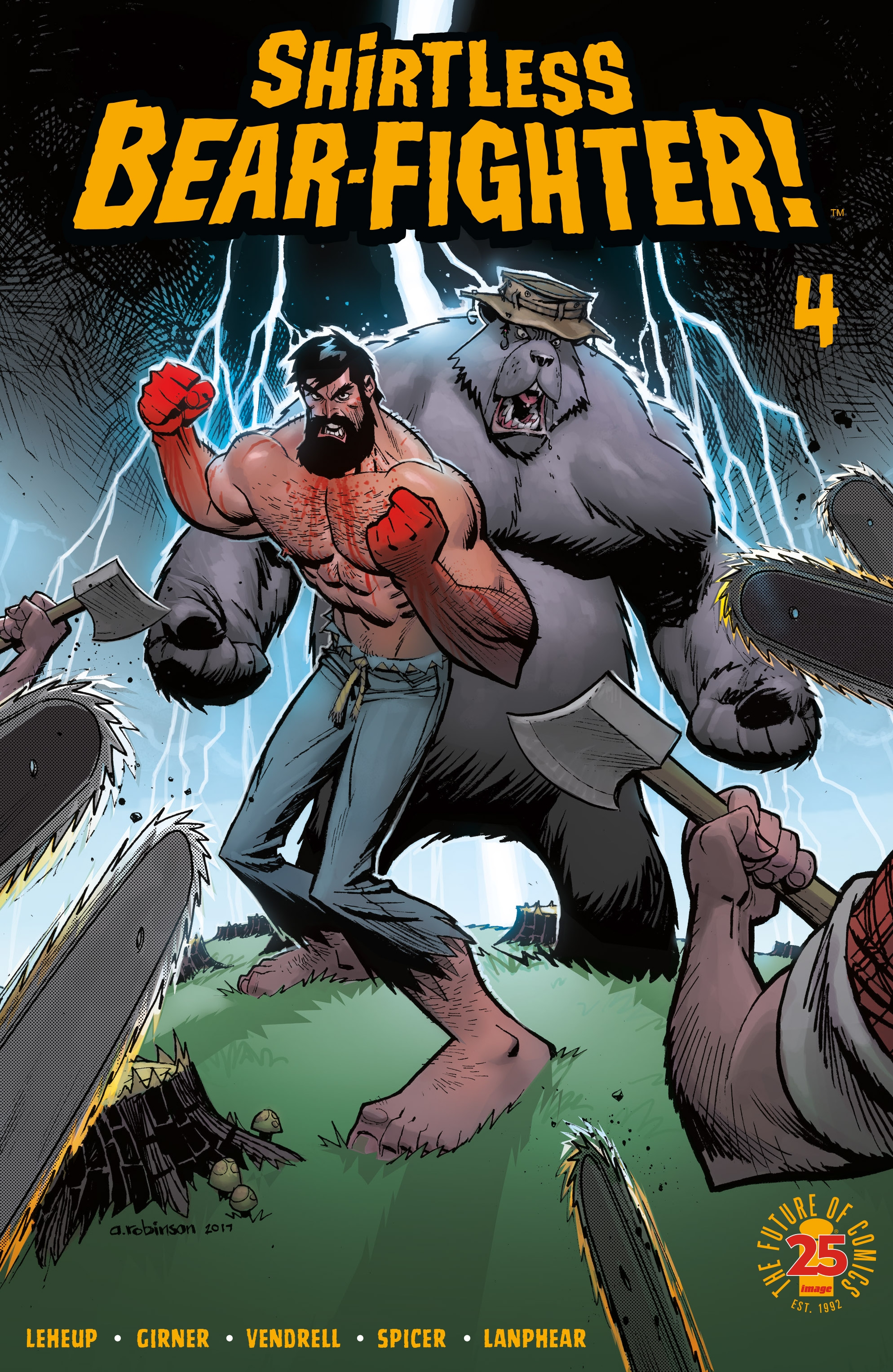Shirtless Bear-Fighter! (2017): Chapter 4 - Page 1