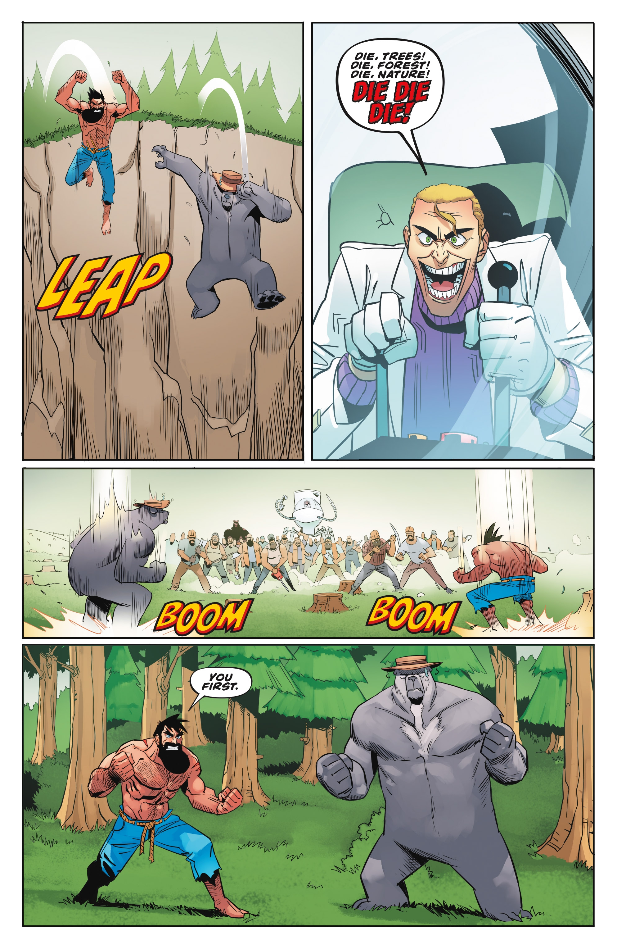 Shirtless Bear-Fighter! (2017) issue 4 - Page 13