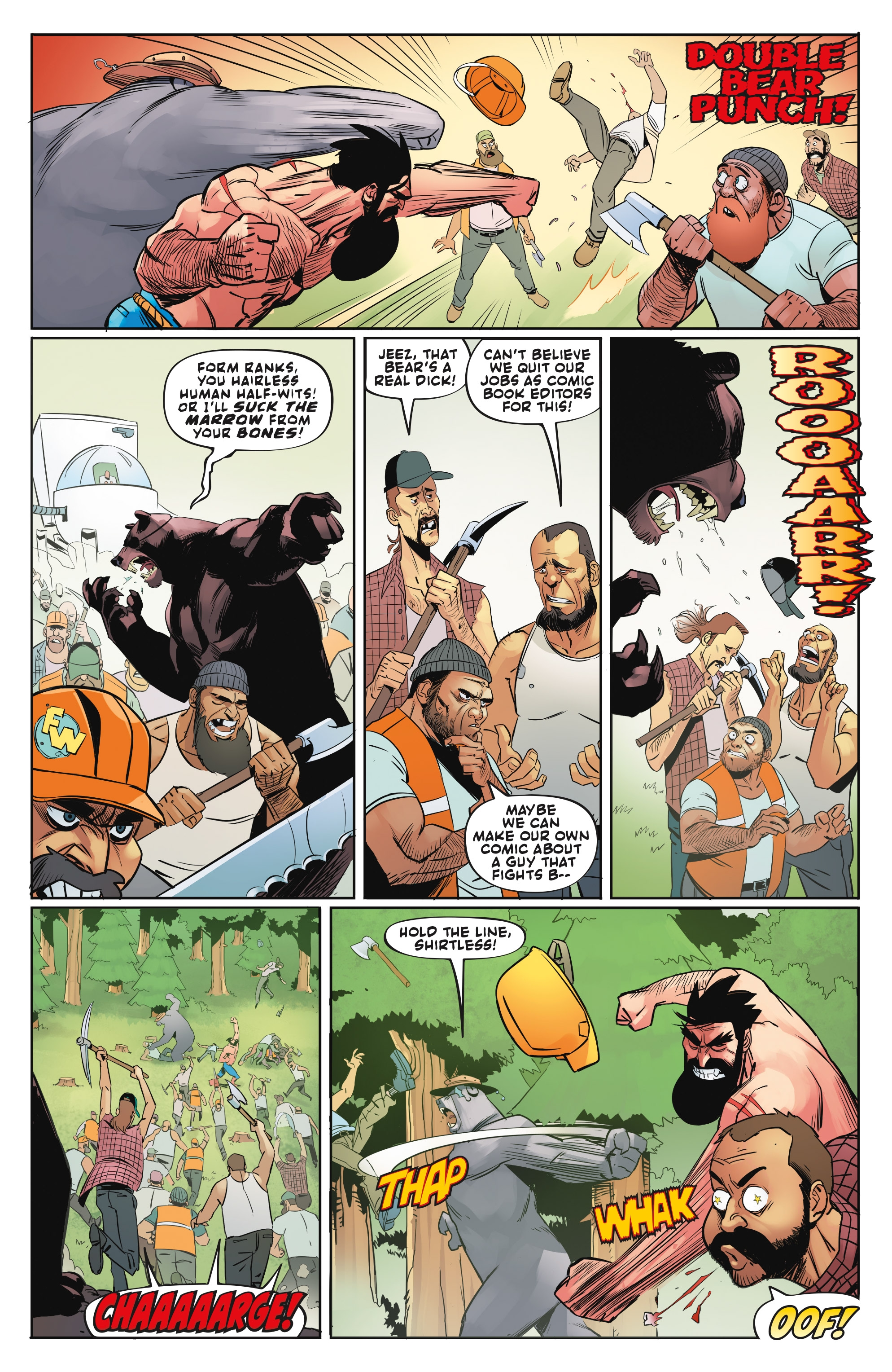 Shirtless Bear-Fighter! (2017) issue 4 - Page 18