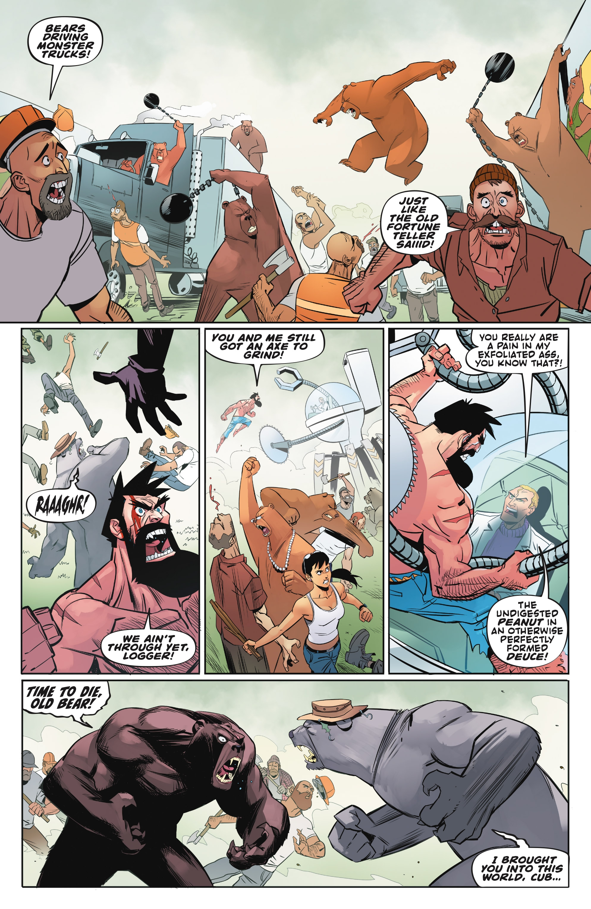 Shirtless Bear-Fighter! (2017) issue 4 - Page 21