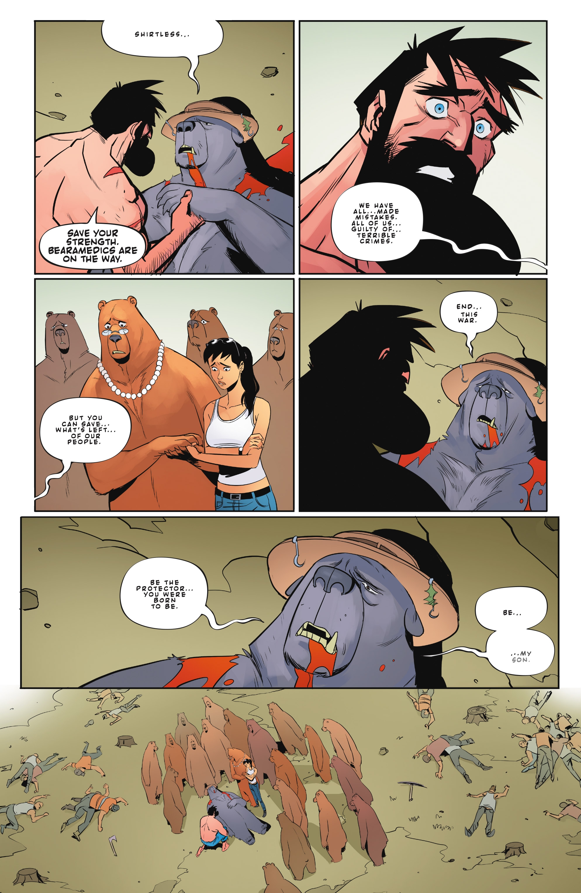 Shirtless Bear-Fighter! (2017) issue 5 - Page 6