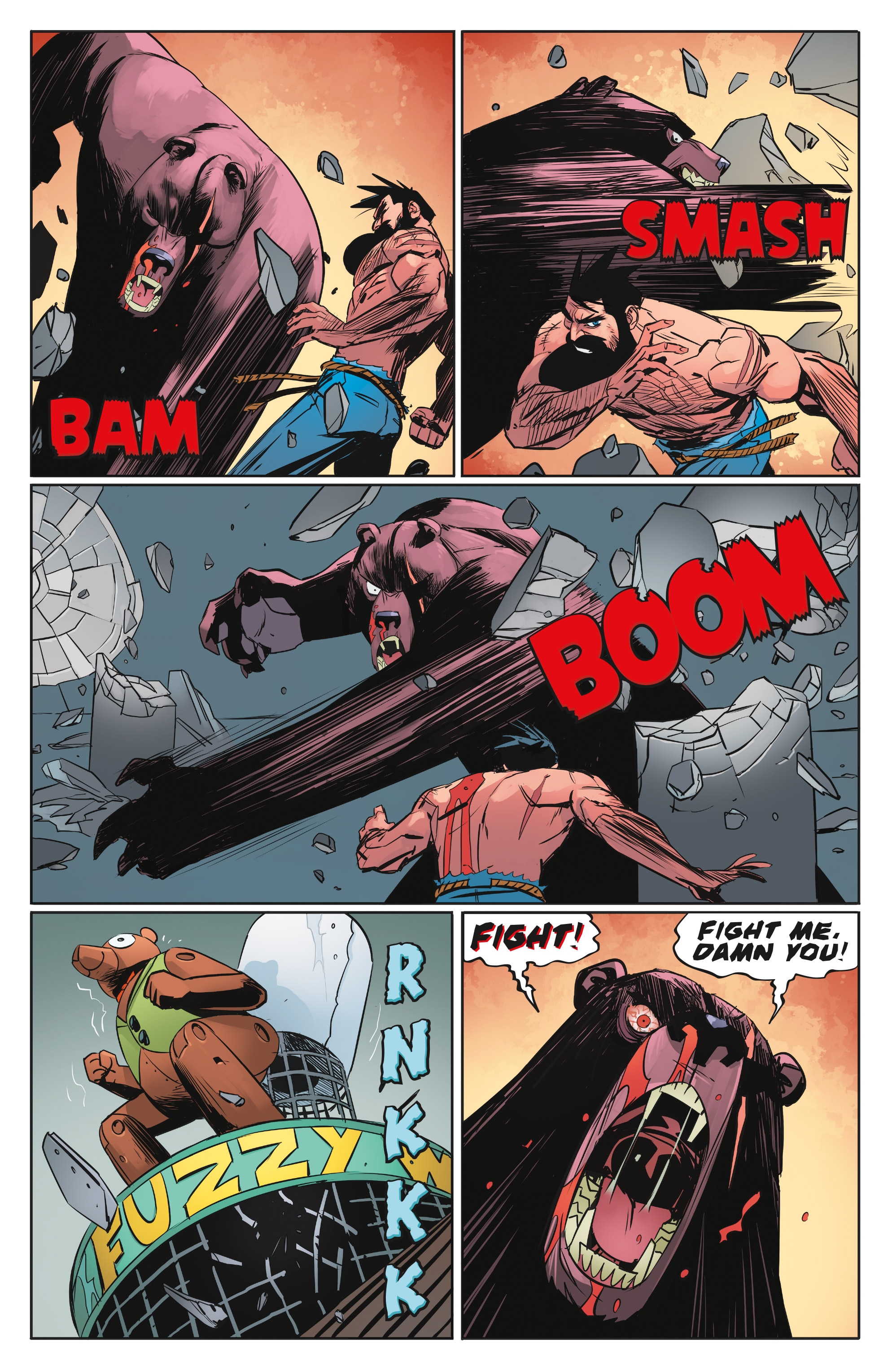 Shirtless Bear-Fighter! (2017) issue 5 - Page 16