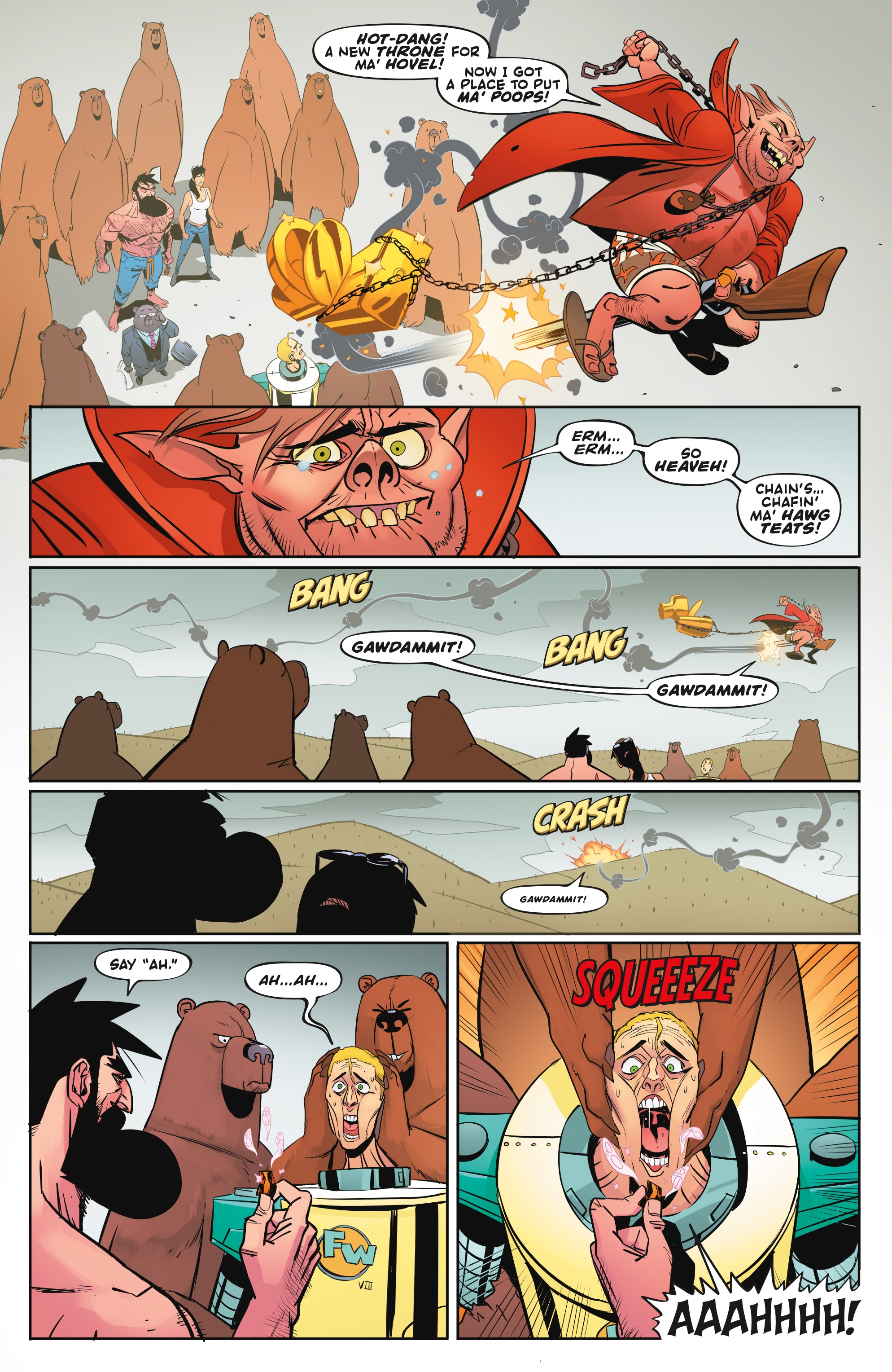 Shirtless Bear-Fighter! (2017) issue 5 - Page 24