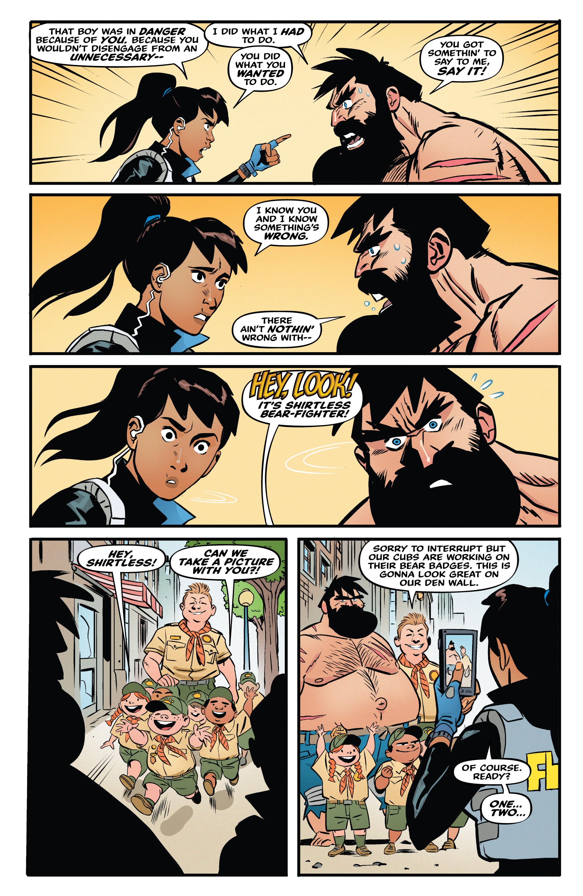 Shirtless Bear-Fighter! (2017) issue 6 - Page 18