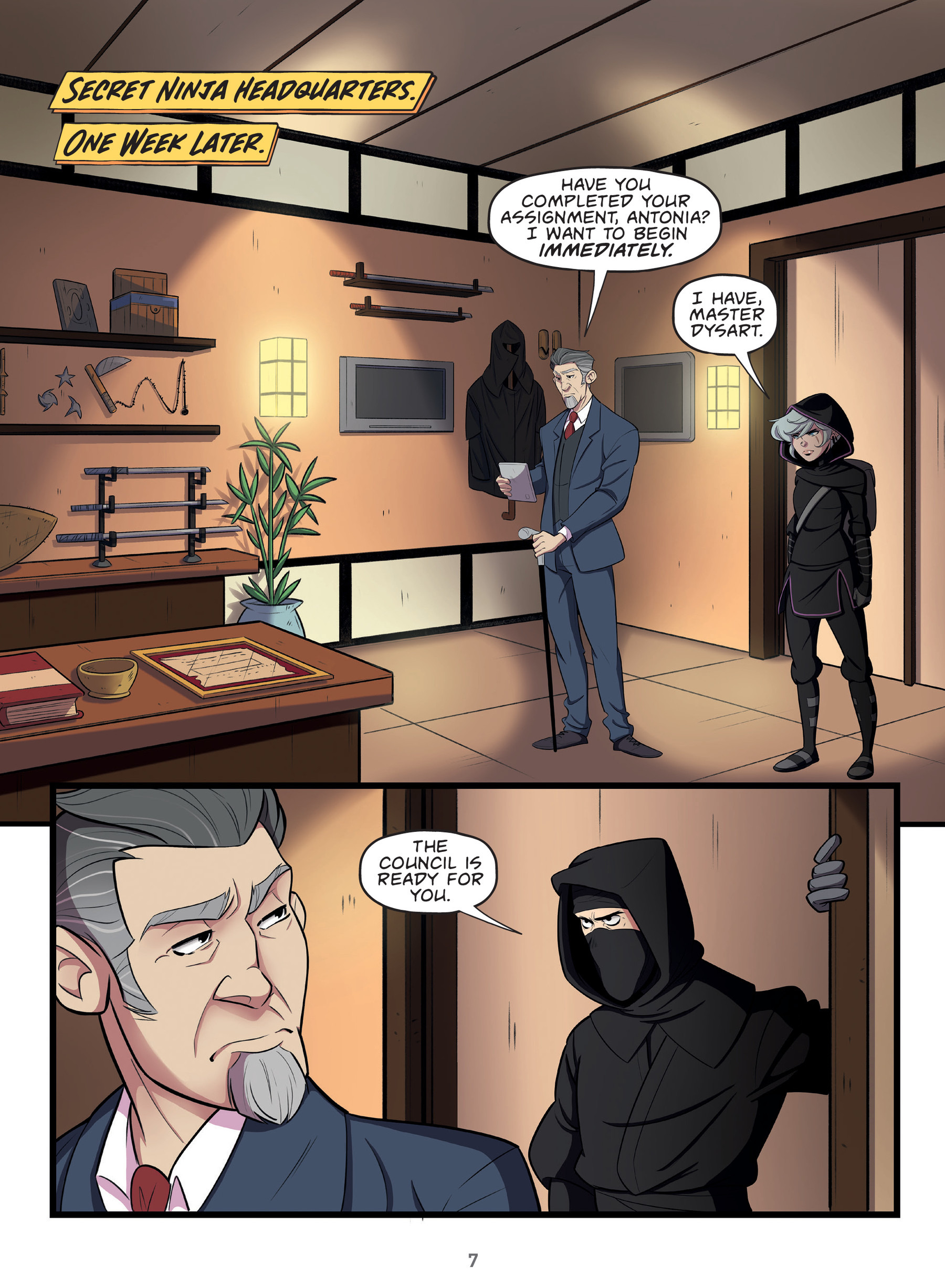 <{ $series->title }} issue 1 - Page 8