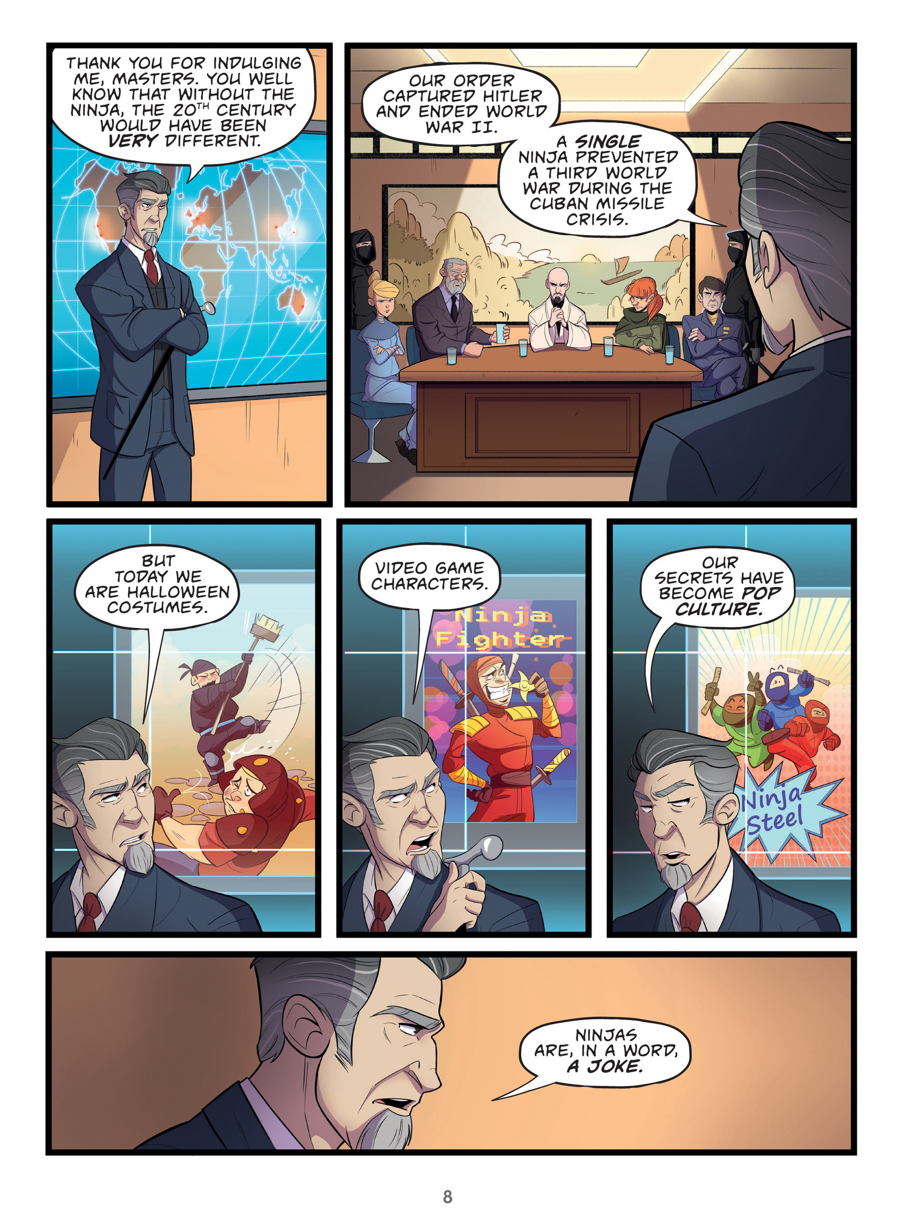 <{ $series->title }} issue 1 - Page 9