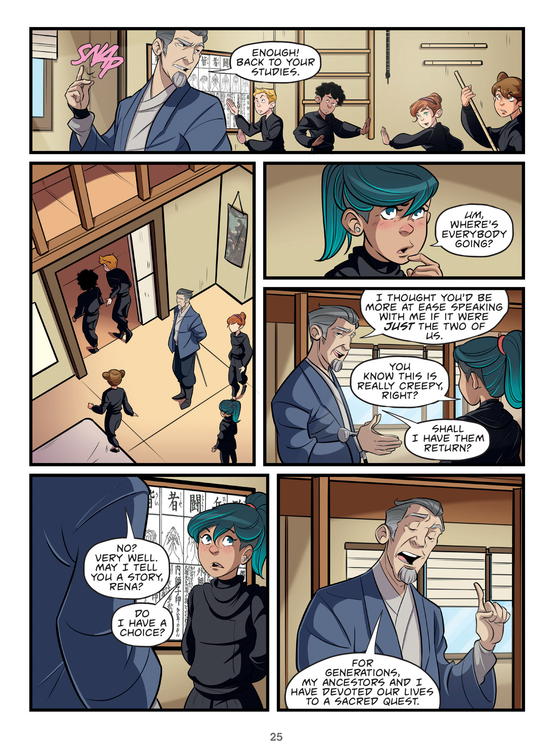 <{ $series->title }} issue 1 - Page 26