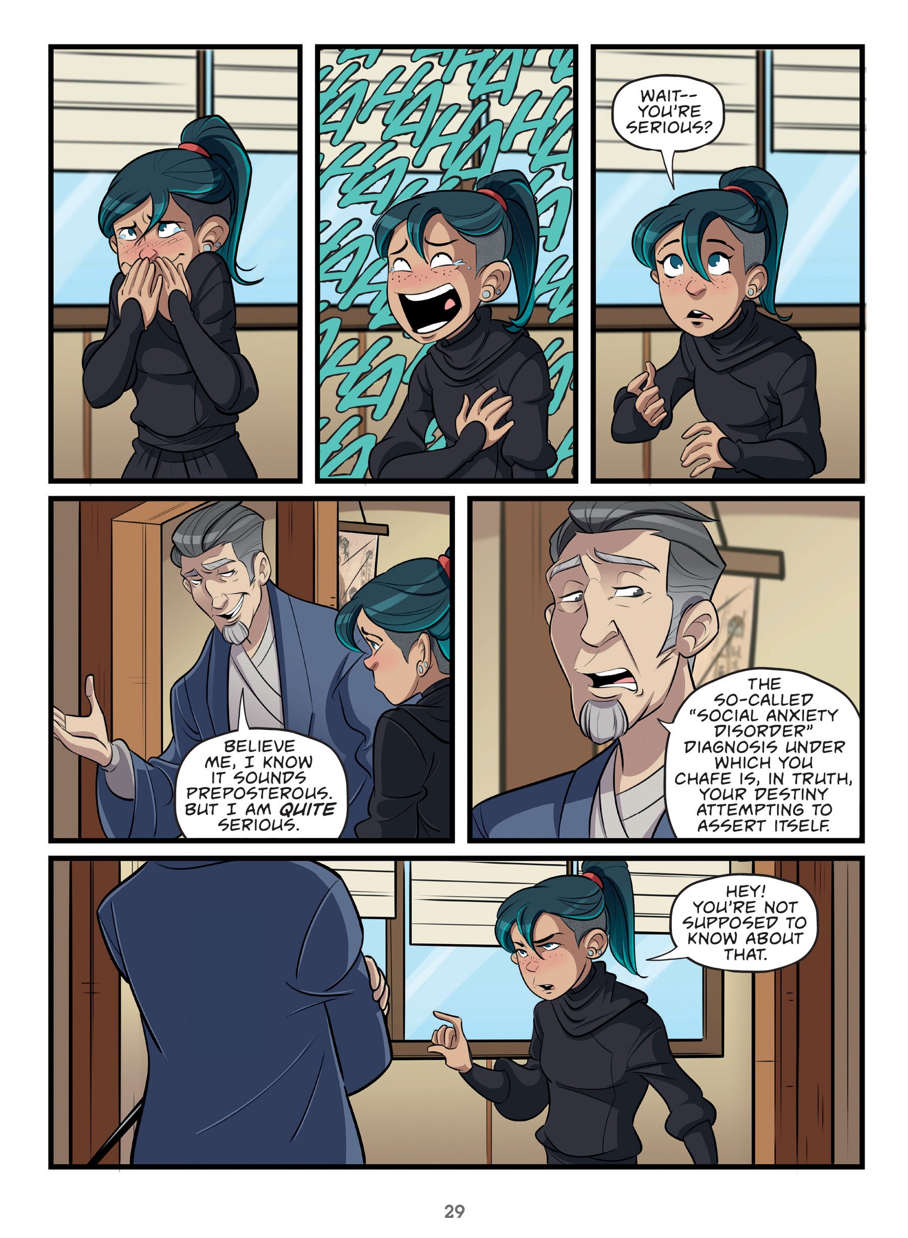 <{ $series->title }} issue 1 - Page 29