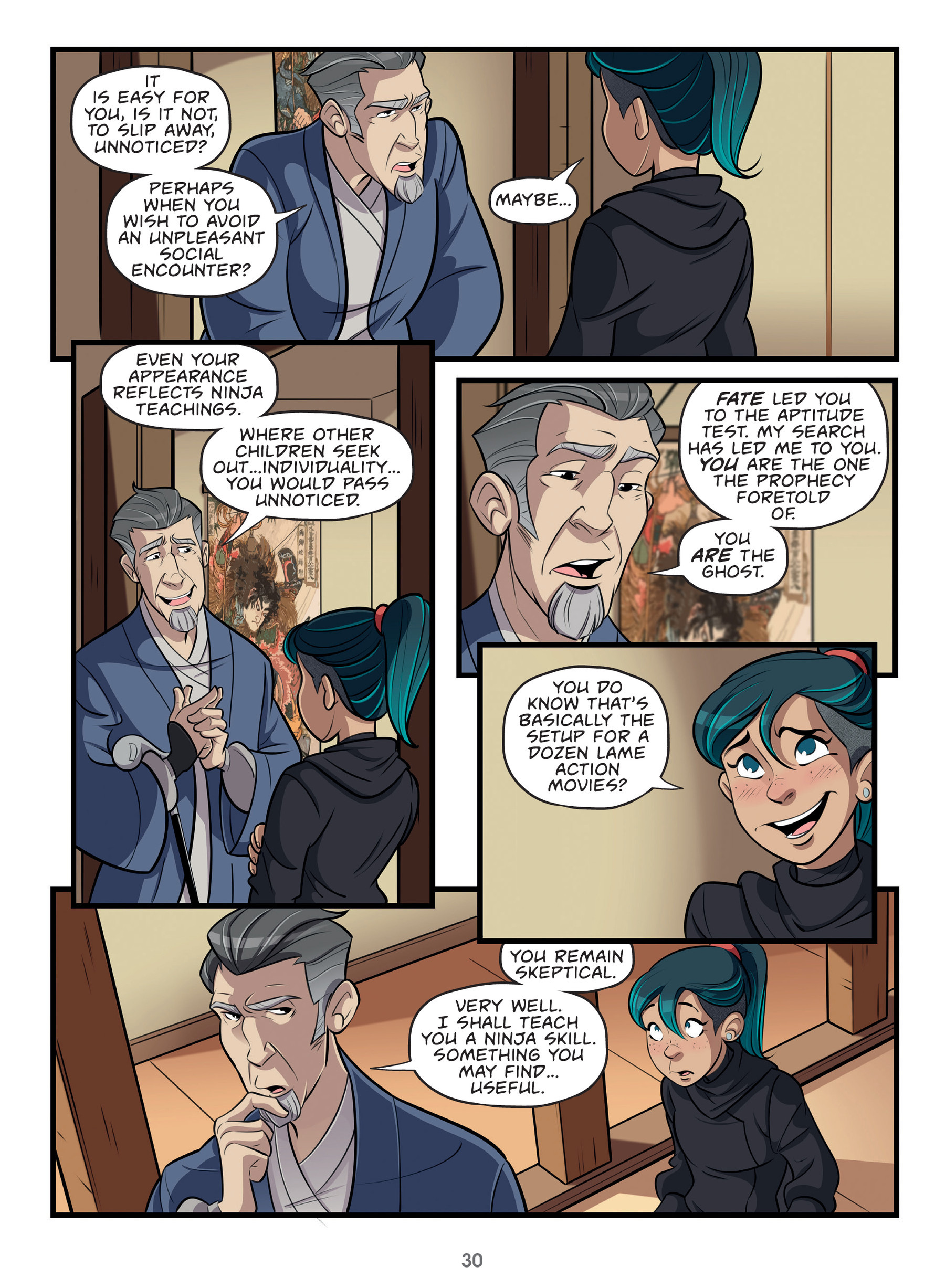 <{ $series->title }} issue 1 - Page 30