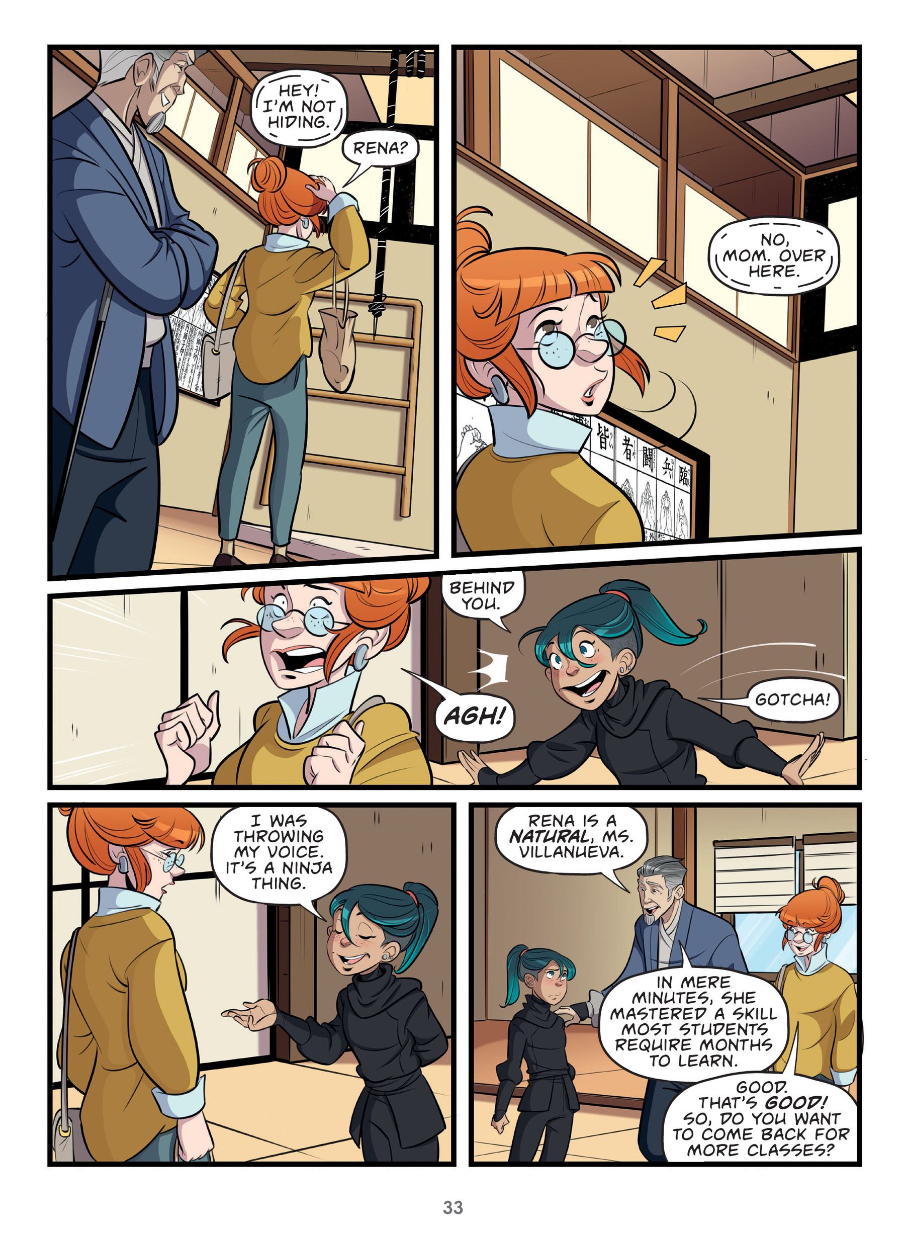 <{ $series->title }} issue 1 - Page 33