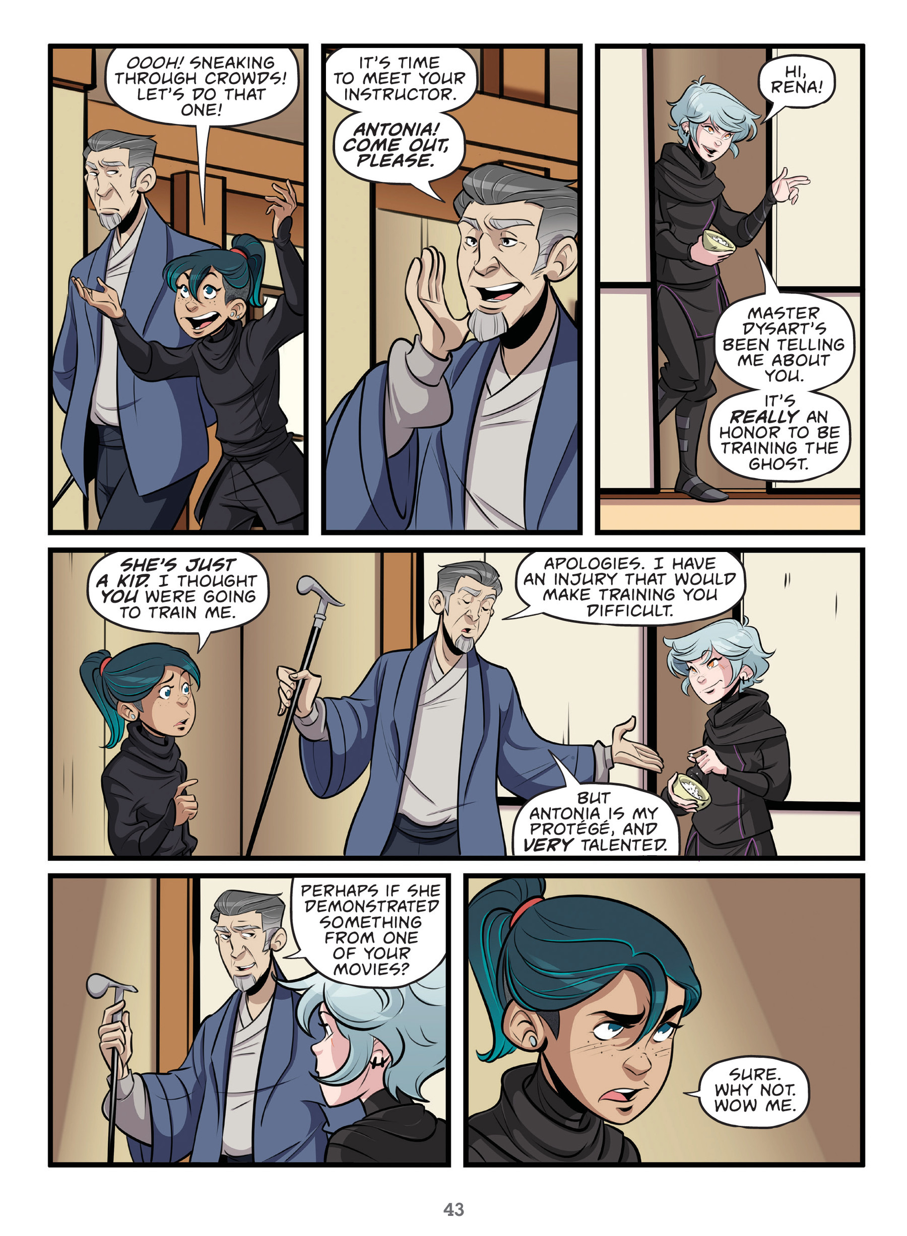 <{ $series->title }} issue 1 - Page 43