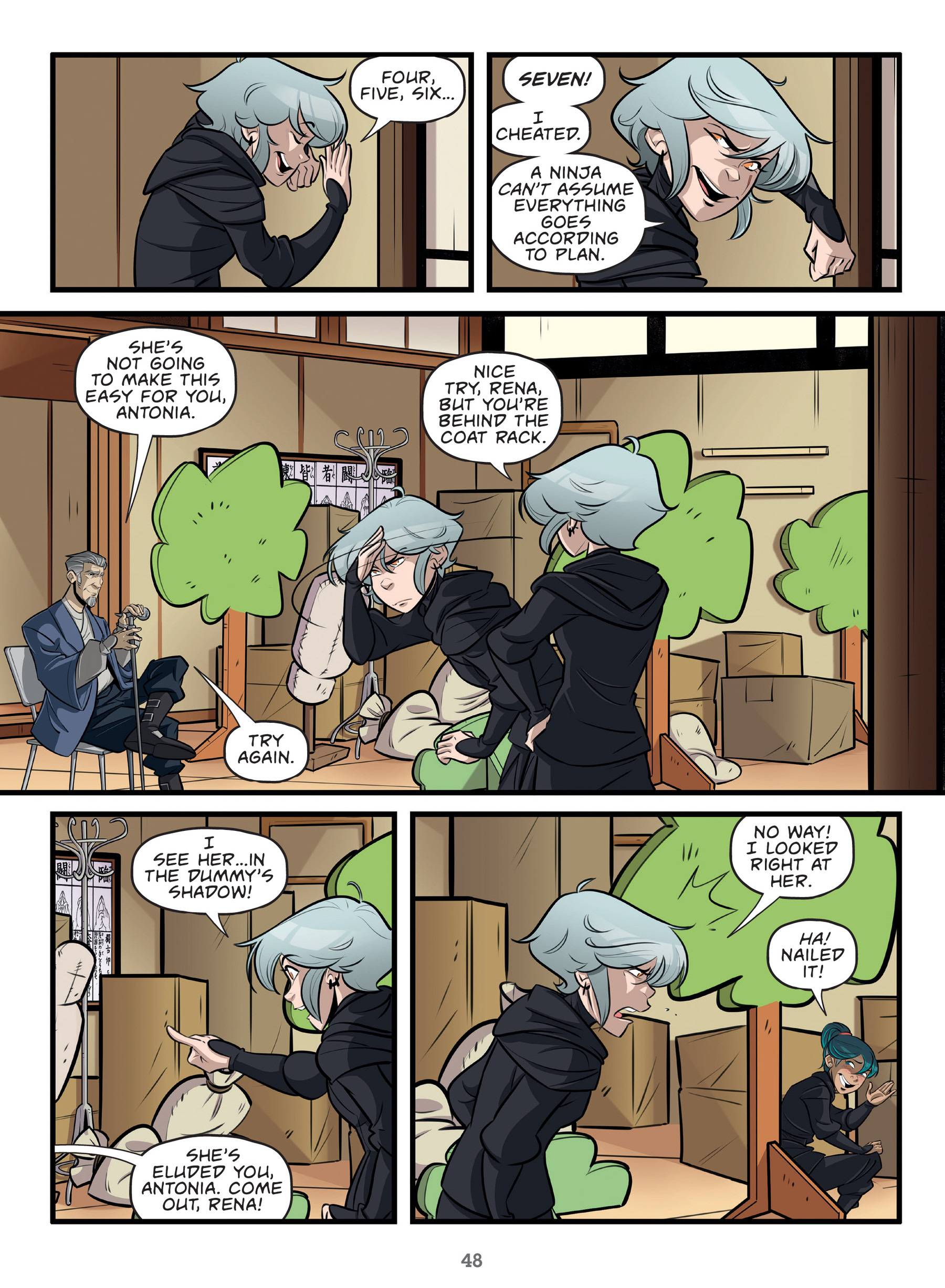 <{ $series->title }} issue 1 - Page 48