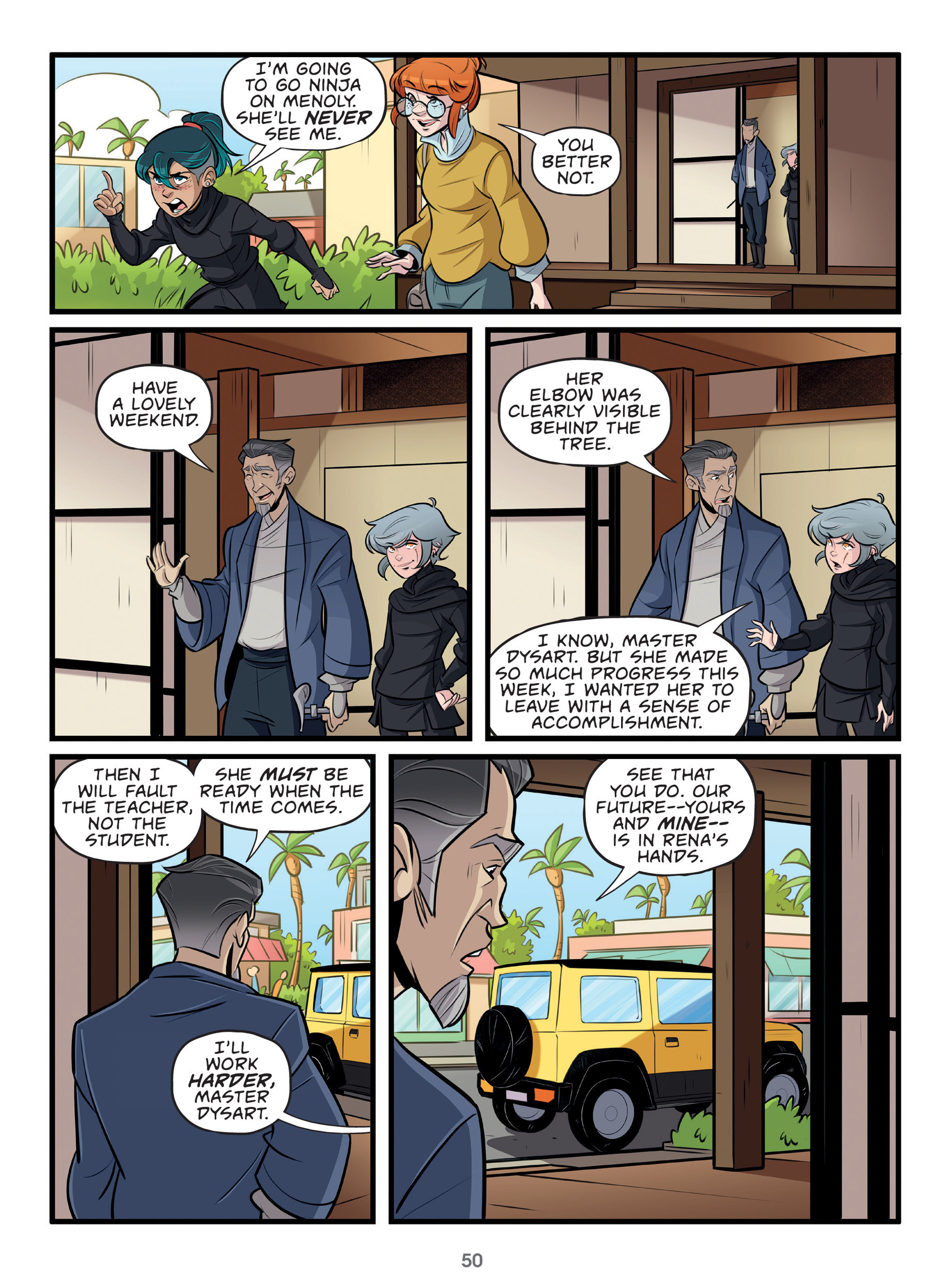 <{ $series->title }} issue 1 - Page 50