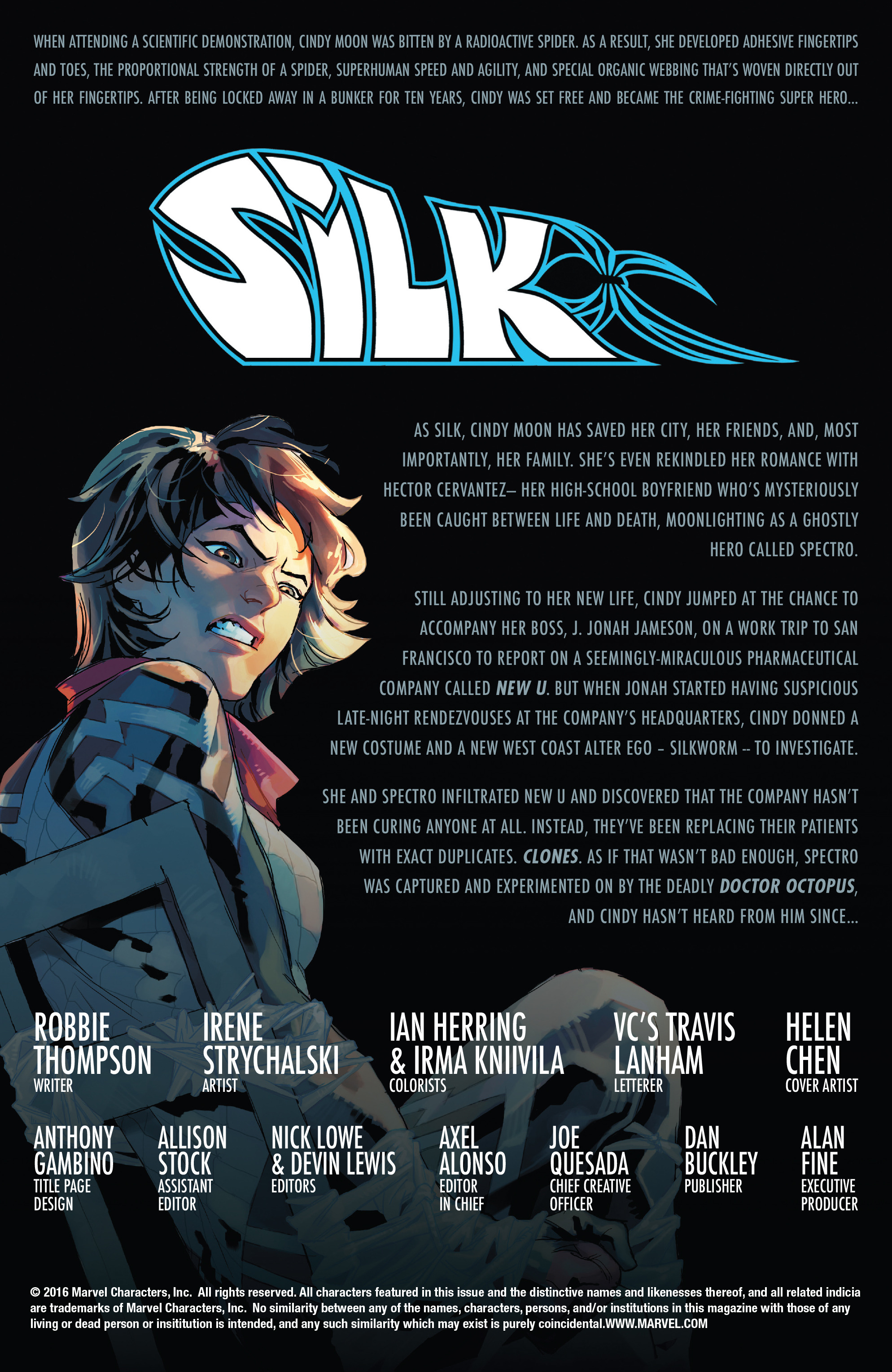 Silk (2016-) issue 16 - Page 2