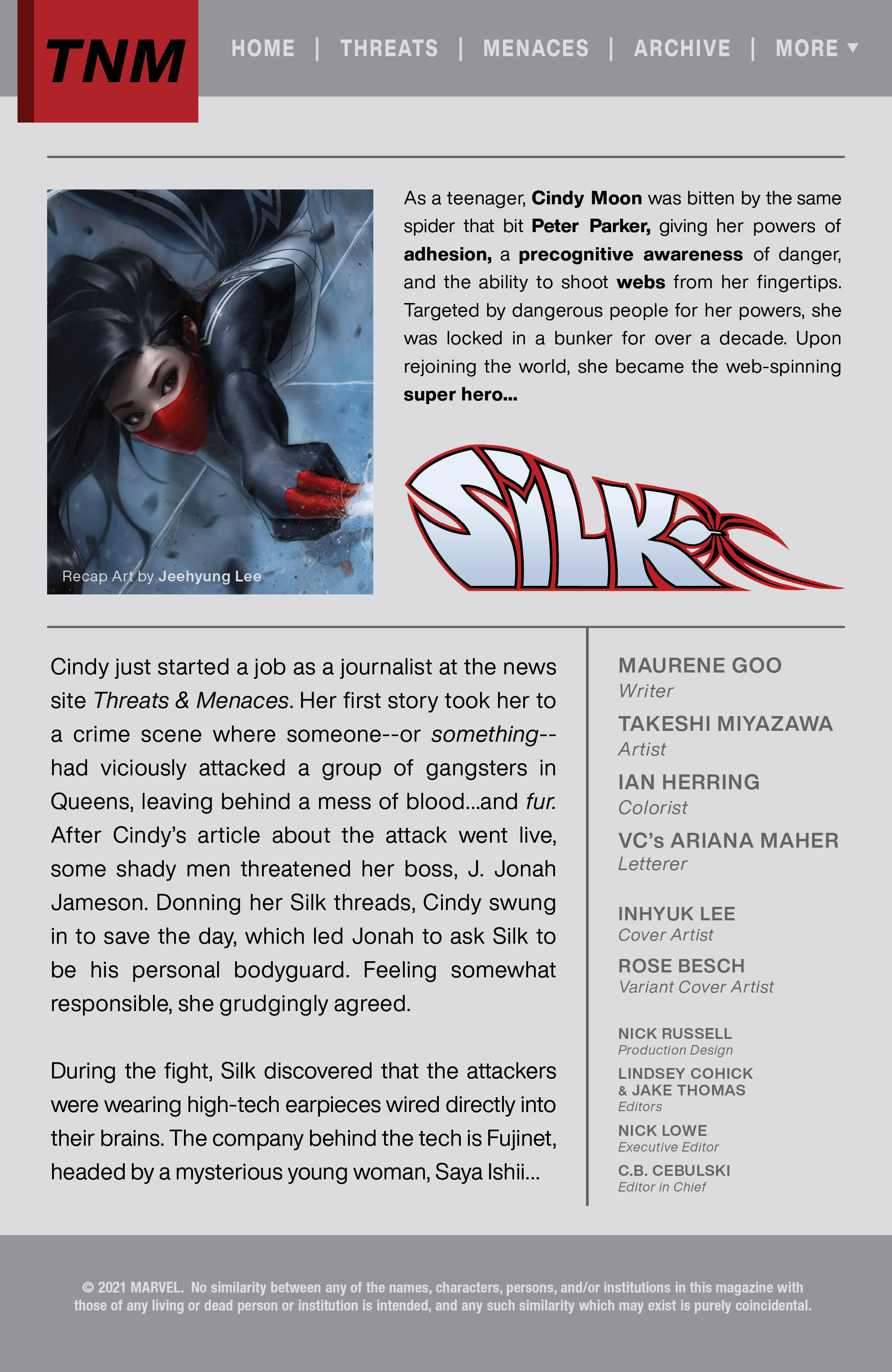 Silk (2021): Chapter 2 - Page 2