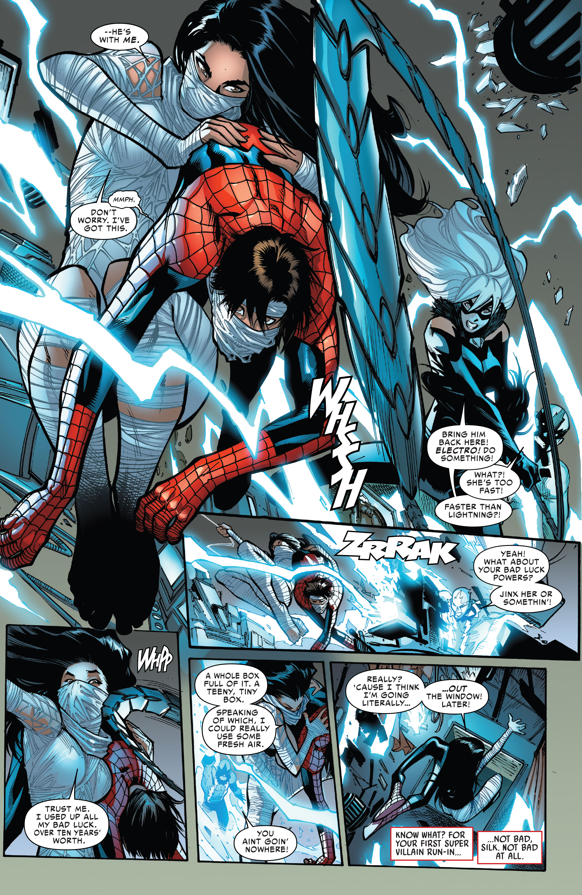 Silk: Out of the Spider-Verse (2021) issue Vol. 1 - Page 48