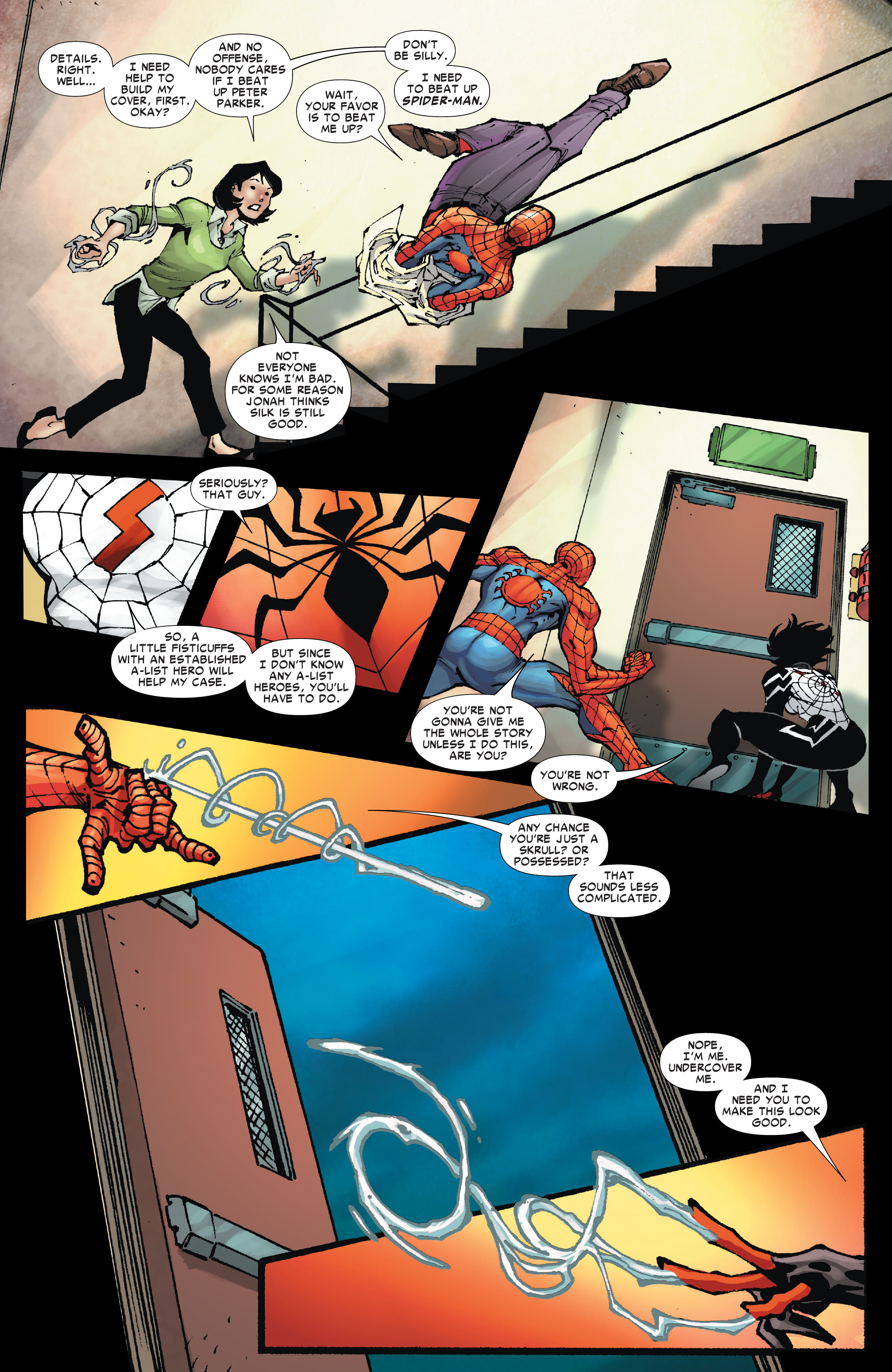 Silk: Out of the Spider-Verse (2021) issue Vol. 2 - Page 6