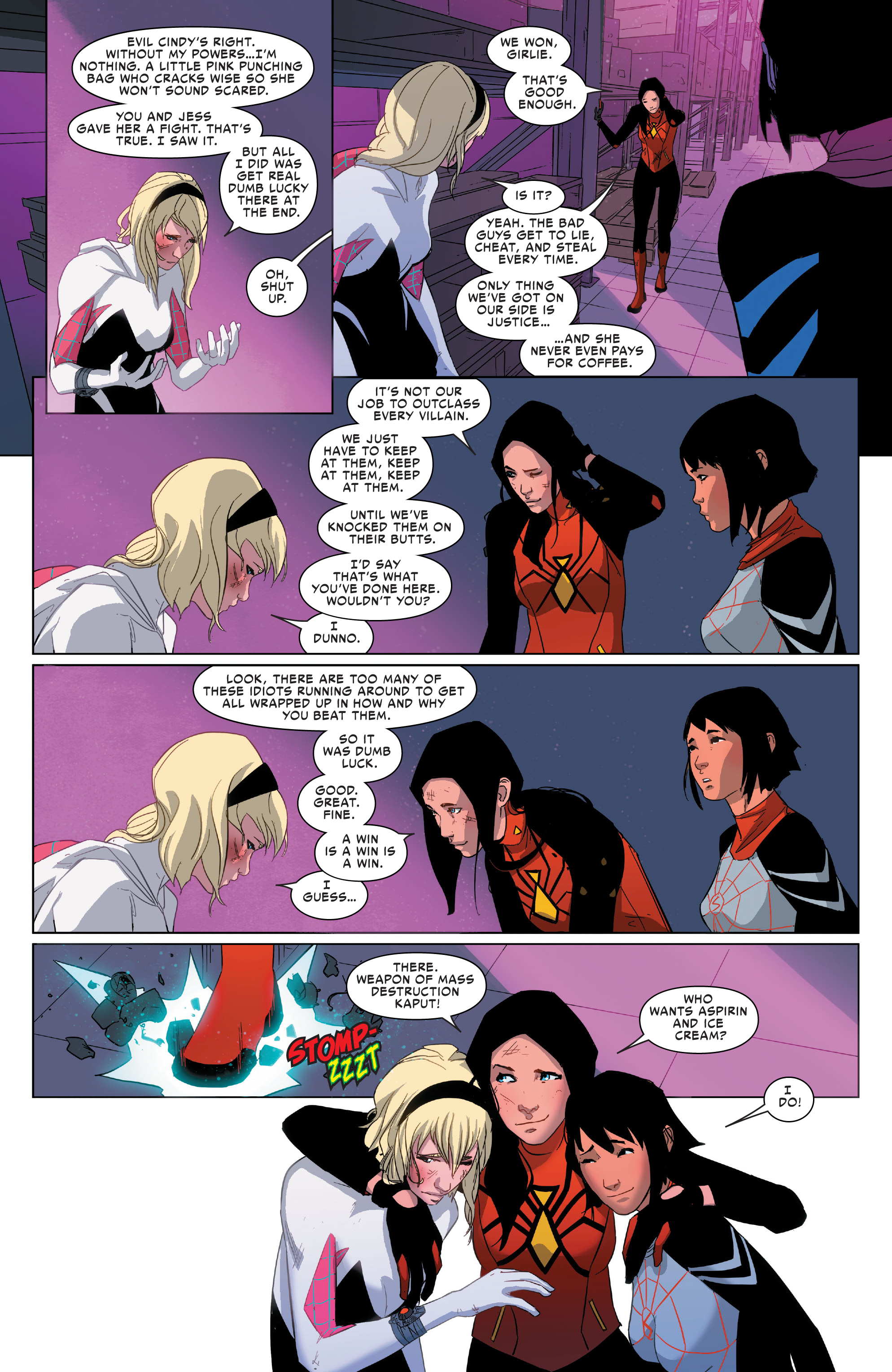 Silk: Out of the Spider-Verse (2021) issue Vol. 2 - Page 299