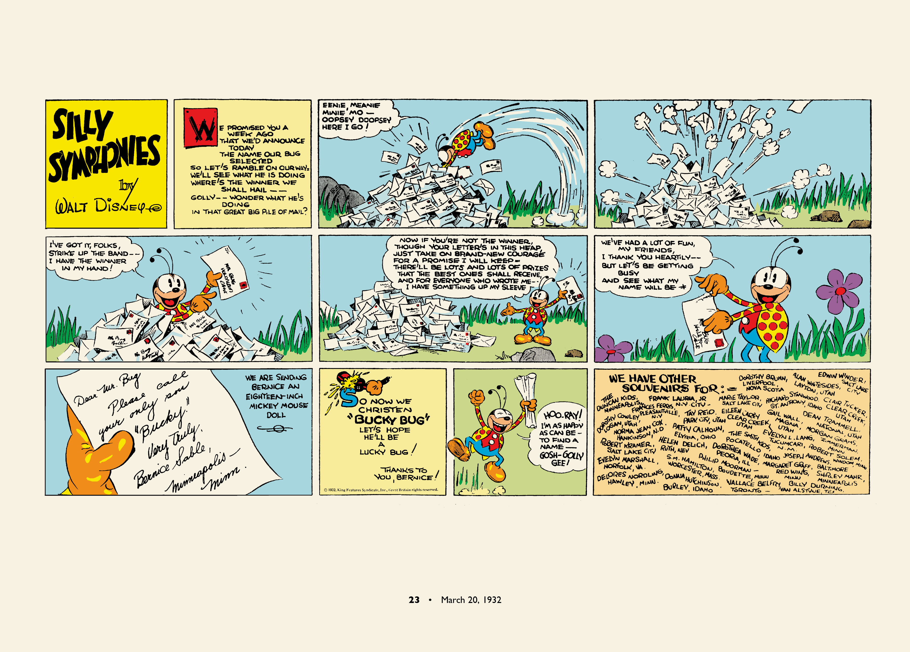 Silly Symphonies 1932-1935: Starring Bucky Bug and Donald Duck (2023) issue 1 - Page 23