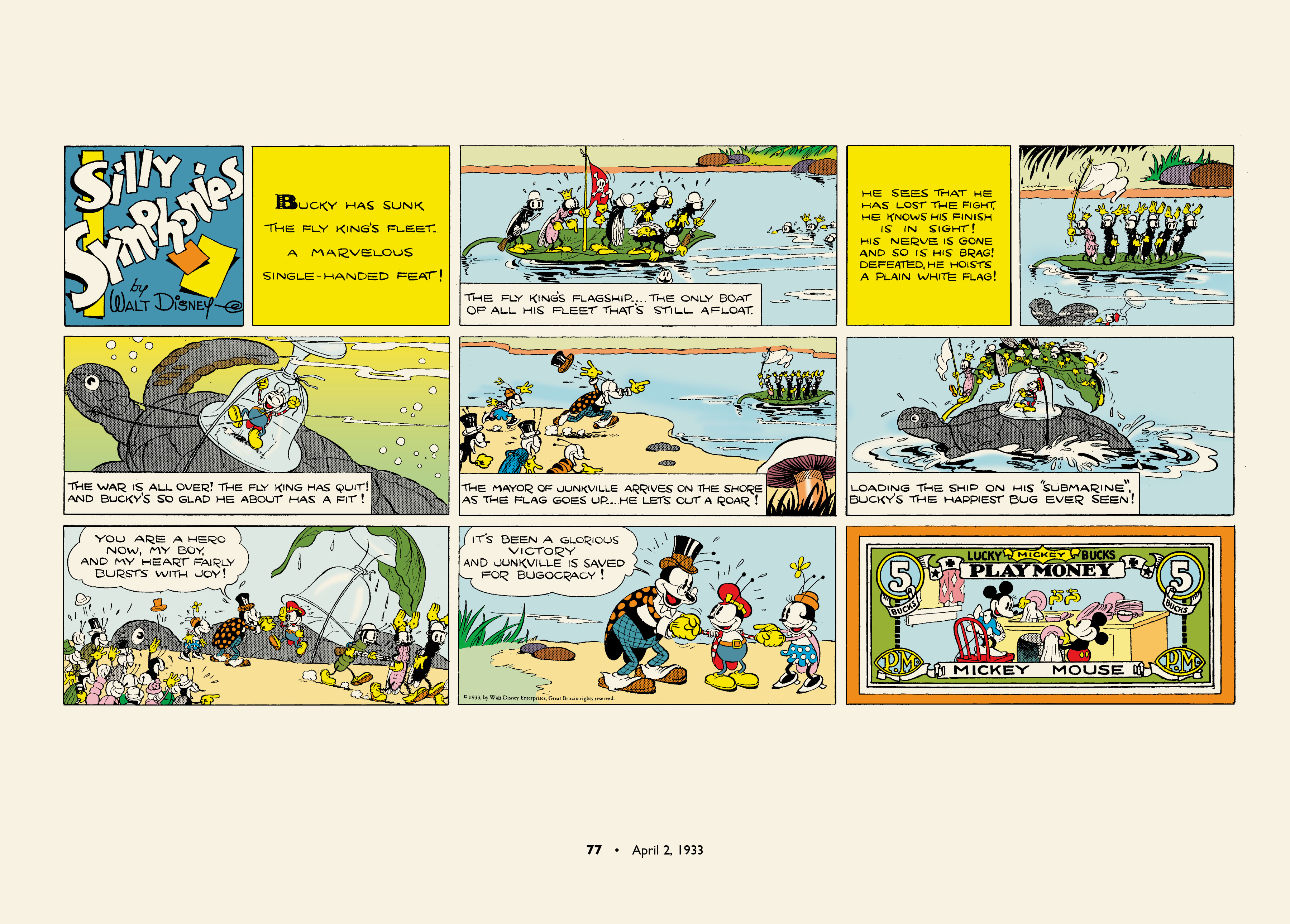 Silly Symphonies 1932-1935: Starring Bucky Bug and Donald Duck (2023) issue 1 - Page 77