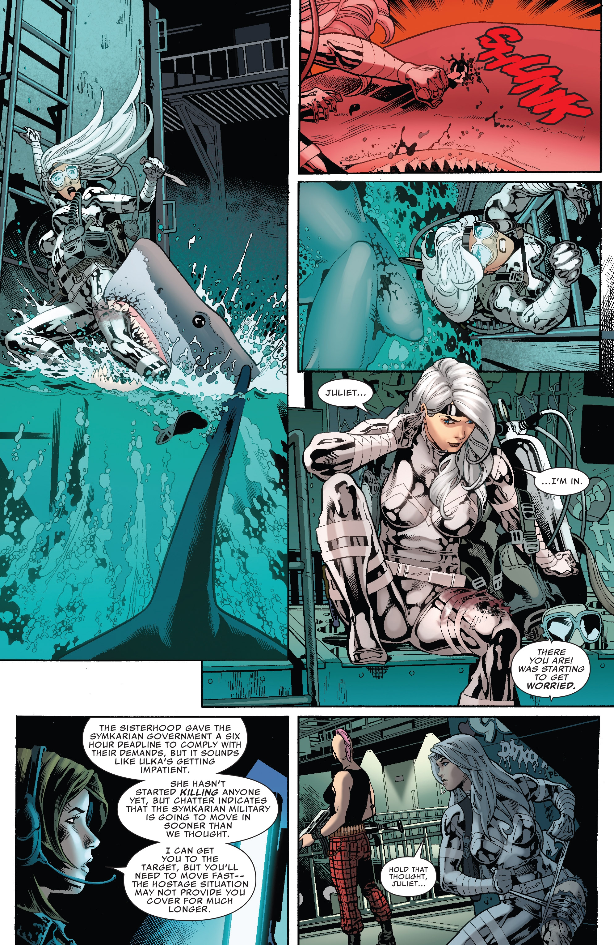 Silver Sable and The Wild Pack (2017) issue 36 - Page 10