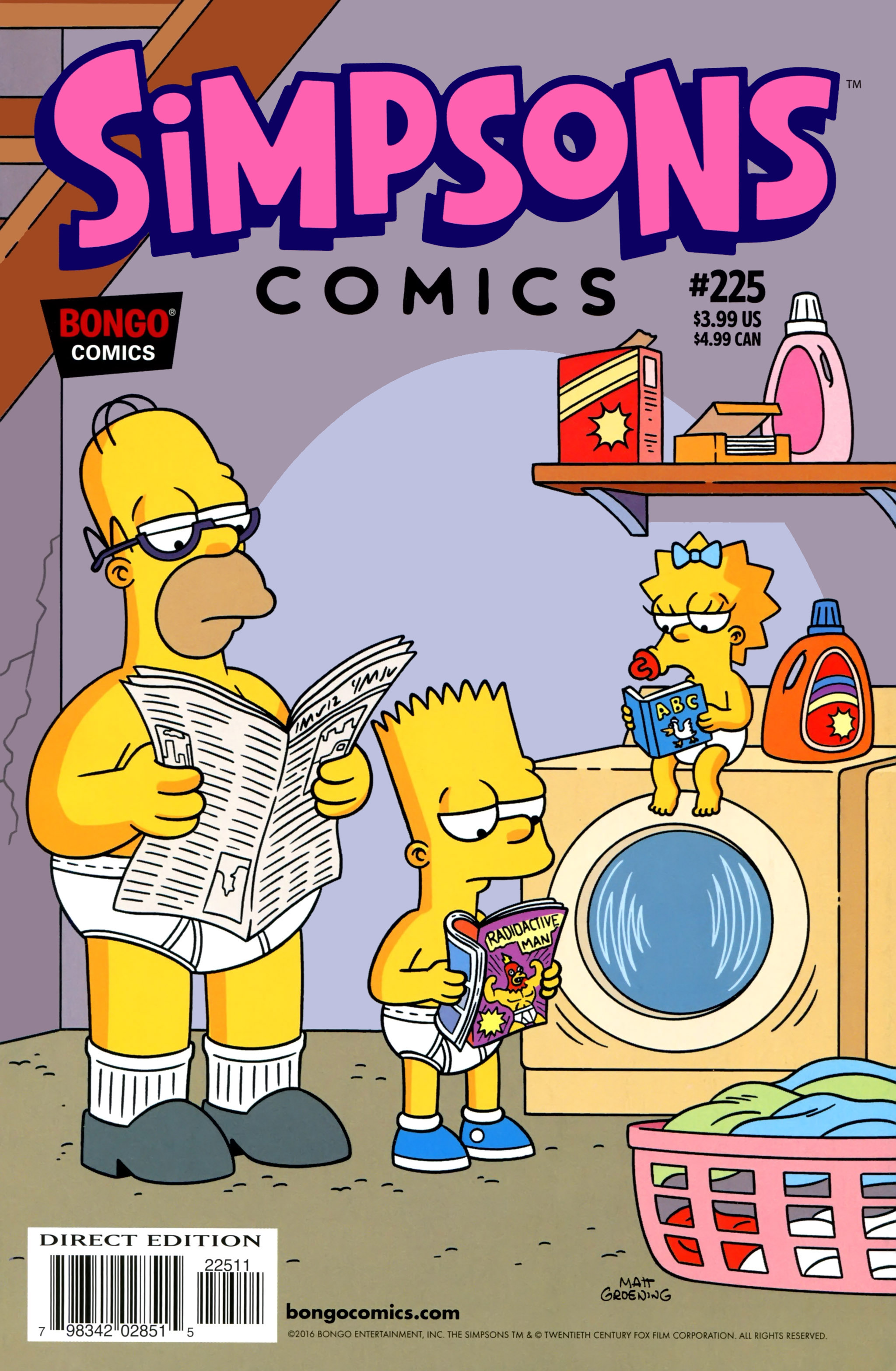 Simpsons Comics (1993-): Chapter 225 - Page 1