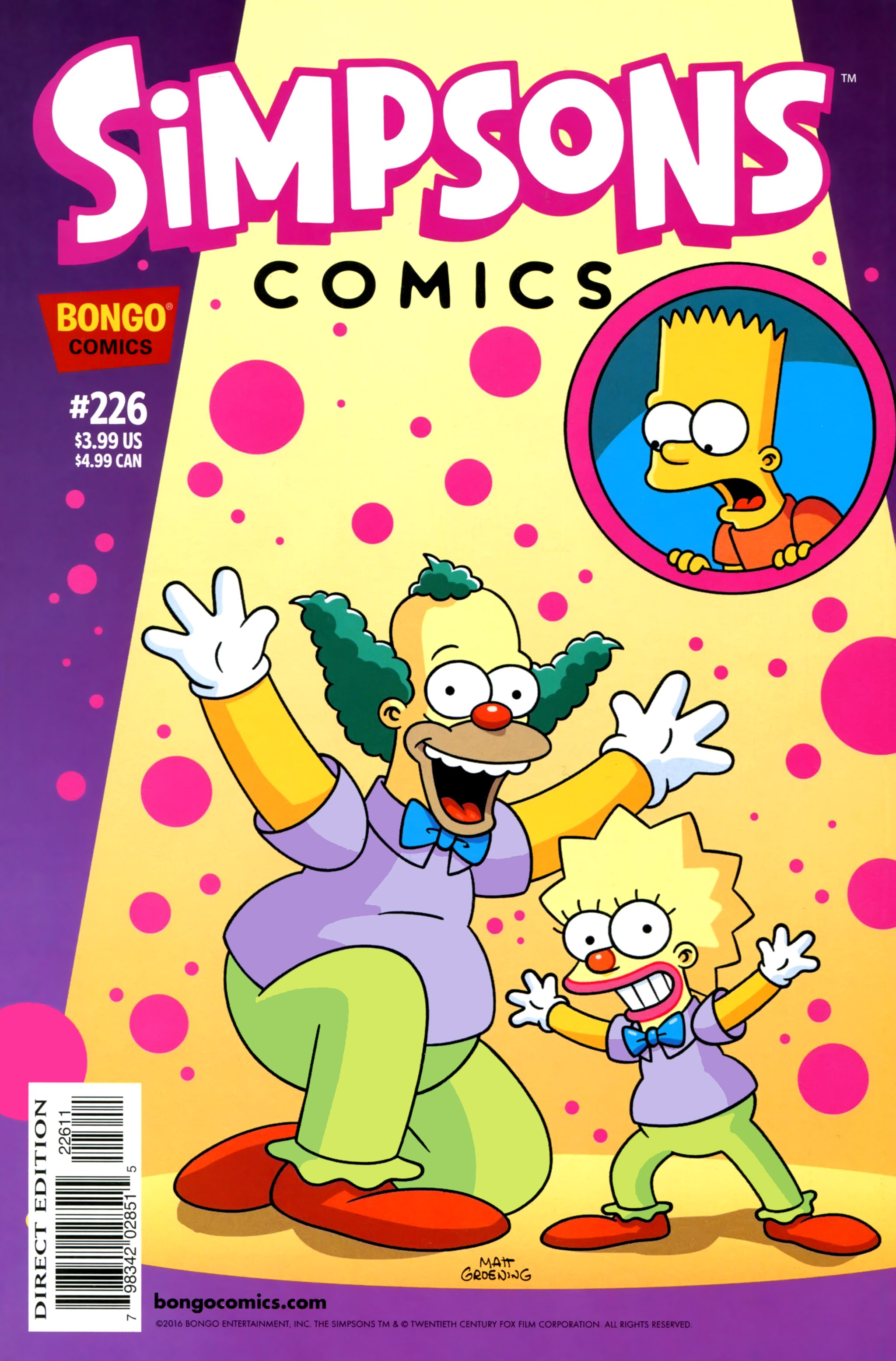 Simpsons Comics (1993-): Chapter 226 - Page 1