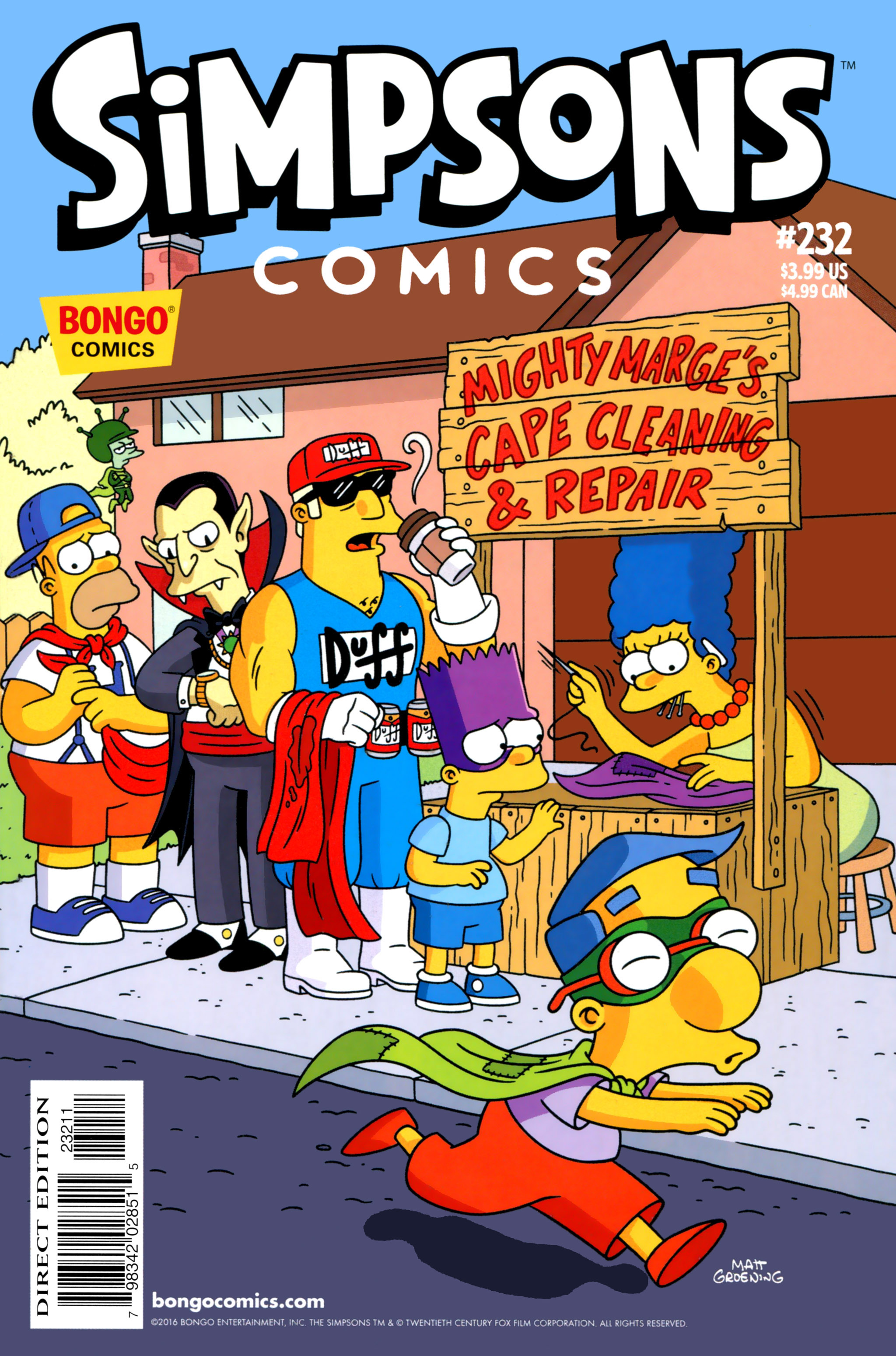 Simpsons Comics (1993-): Chapter 232 - Page 1