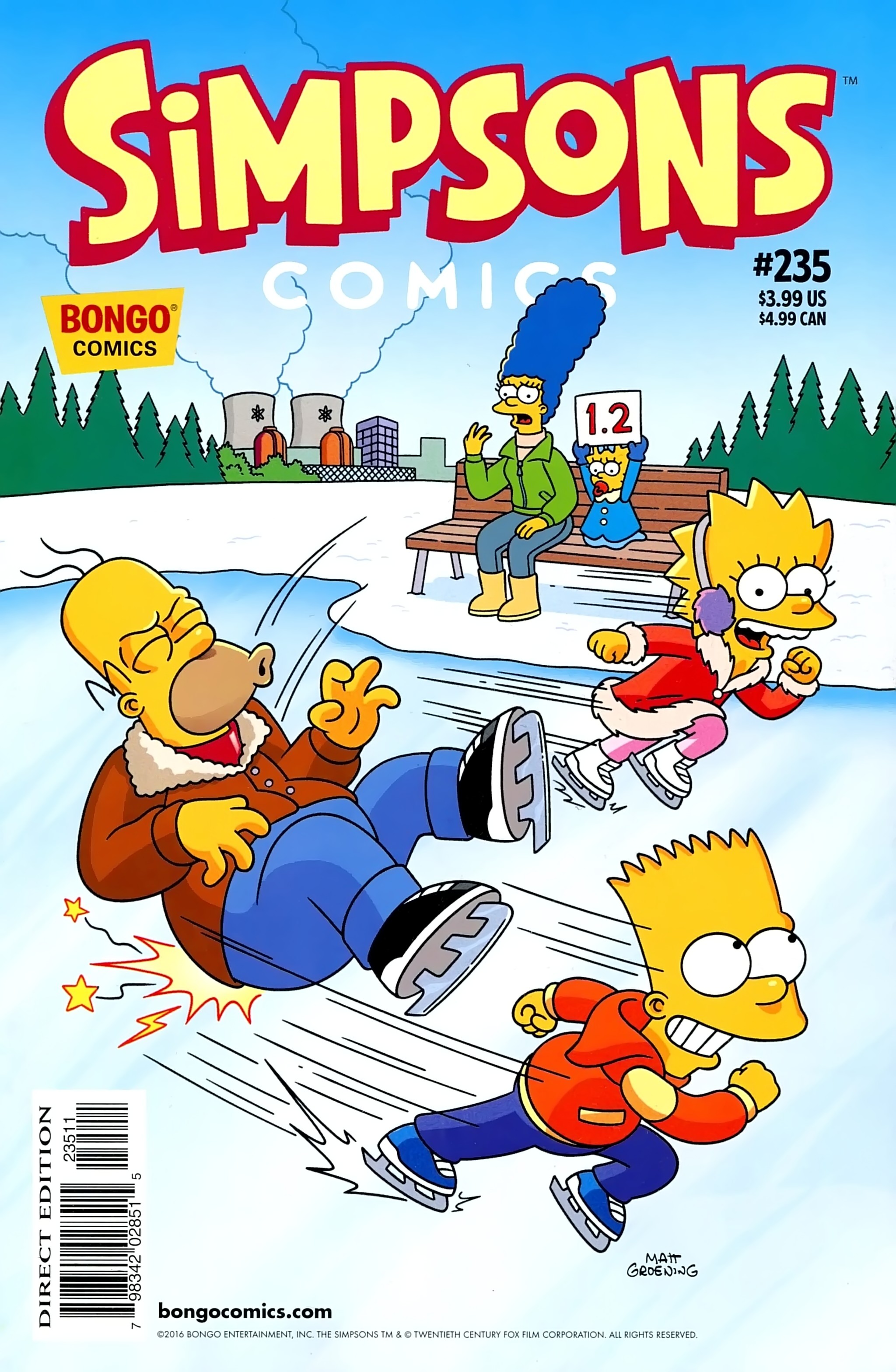 Simpsons Comics (1993-): Chapter 235 - Page 1