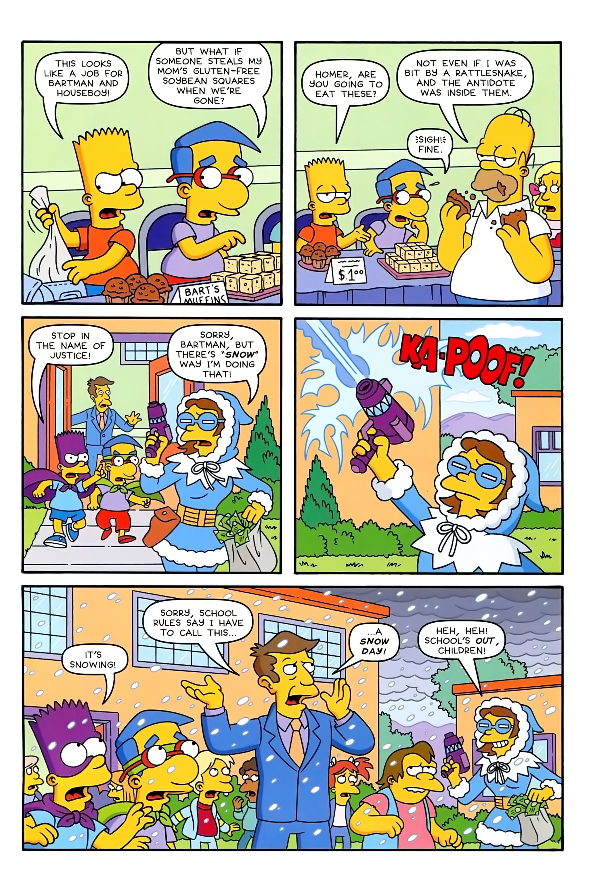 Simpsons Comics (1993-) issue 235 - Page 16