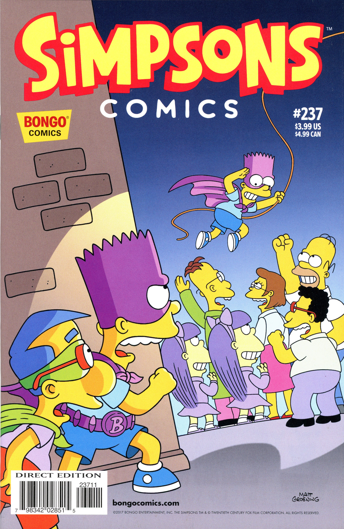 Simpsons Comics (1993-): Chapter 237 - Page 1