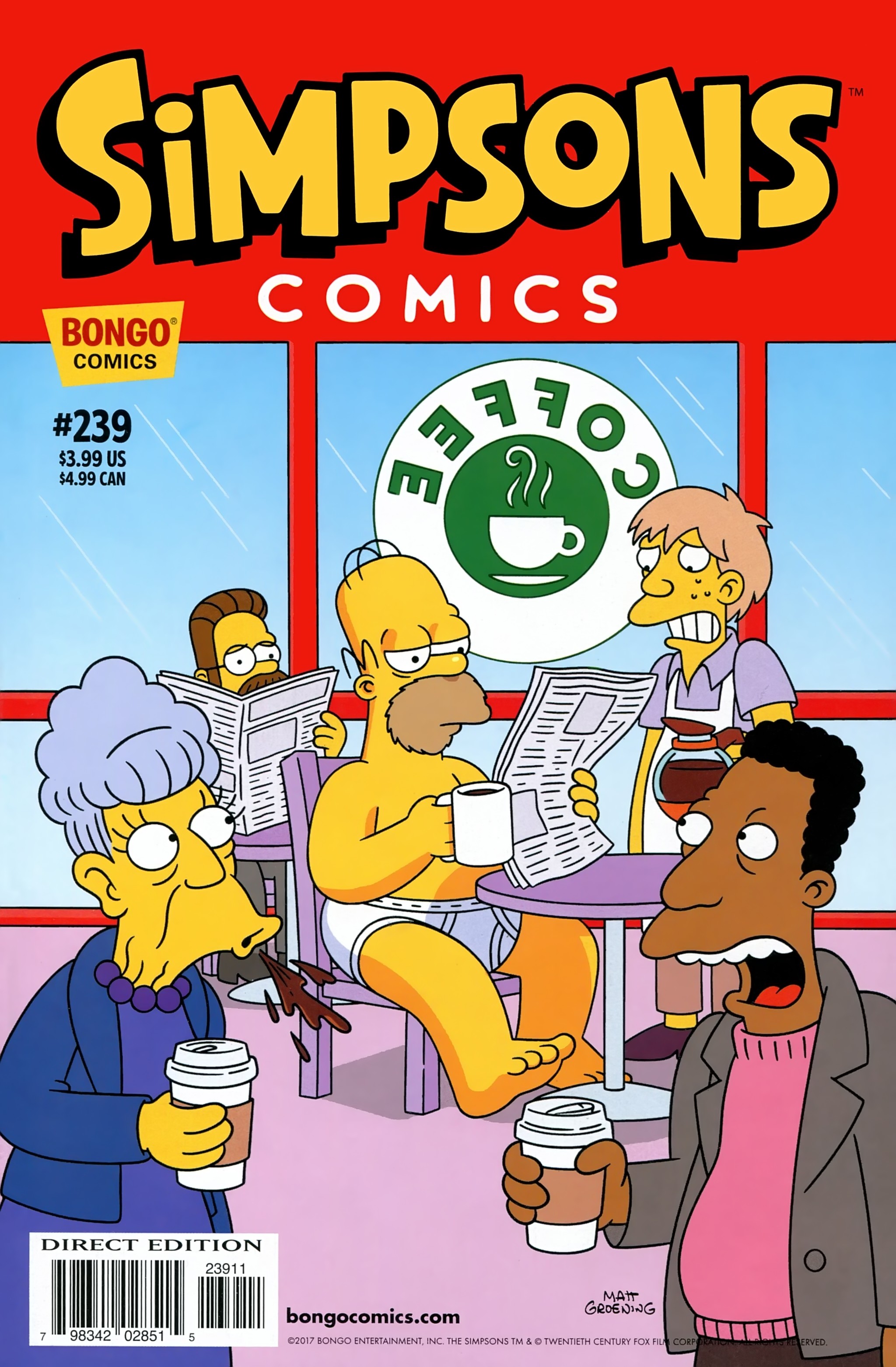 Simpsons Comics (1993-): Chapter 239 - Page 1