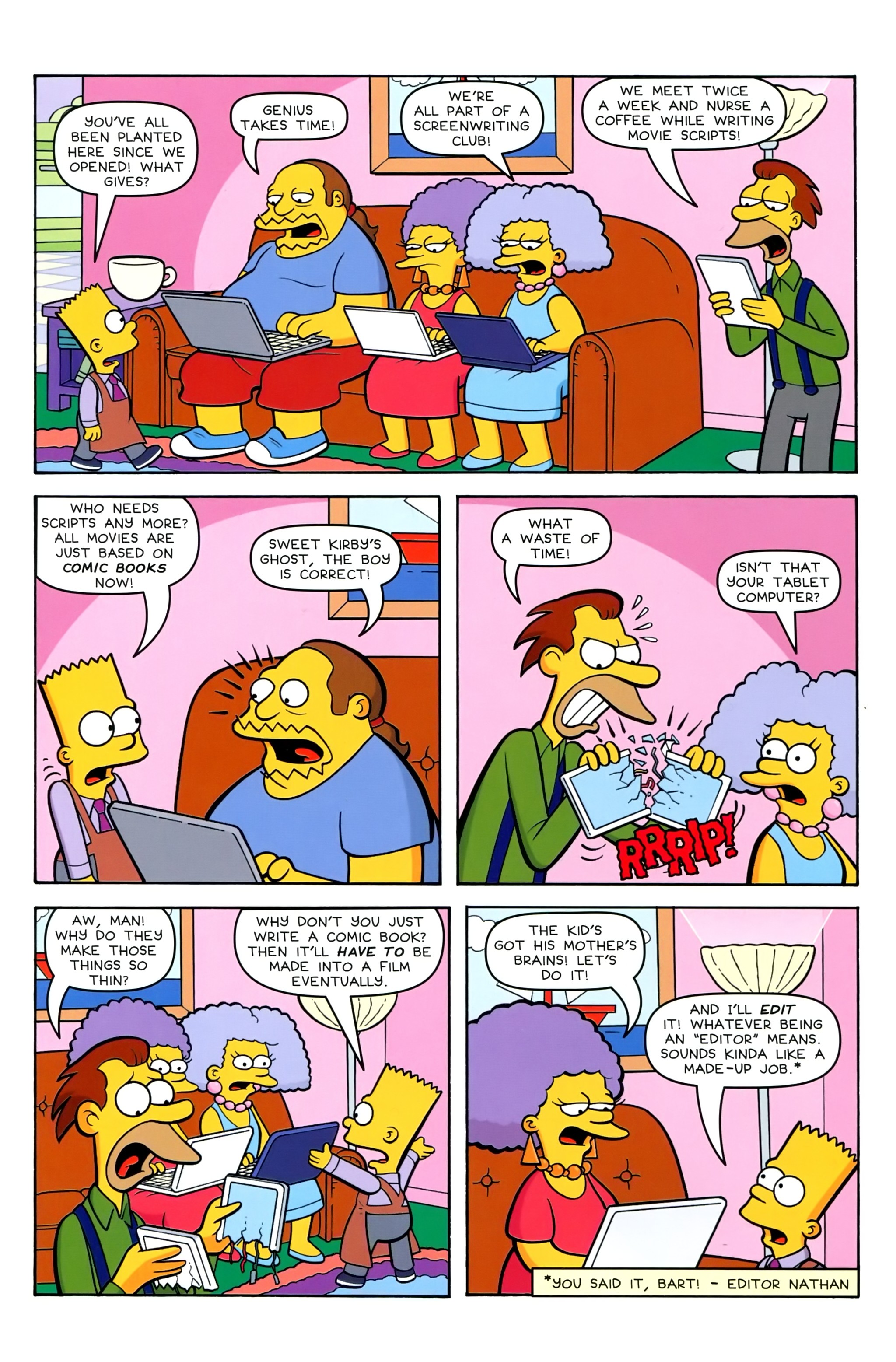 Simpsons Comics (1993-) issue 239 - Page 10