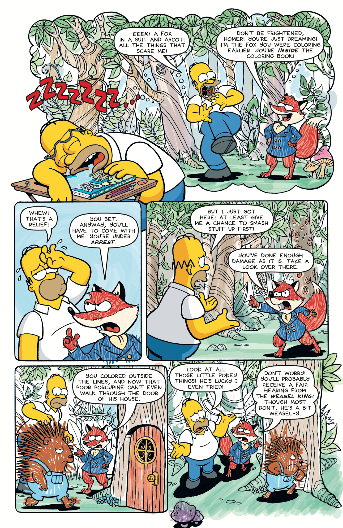 Simpsons Comics (1993-) issue 240 - Page 5