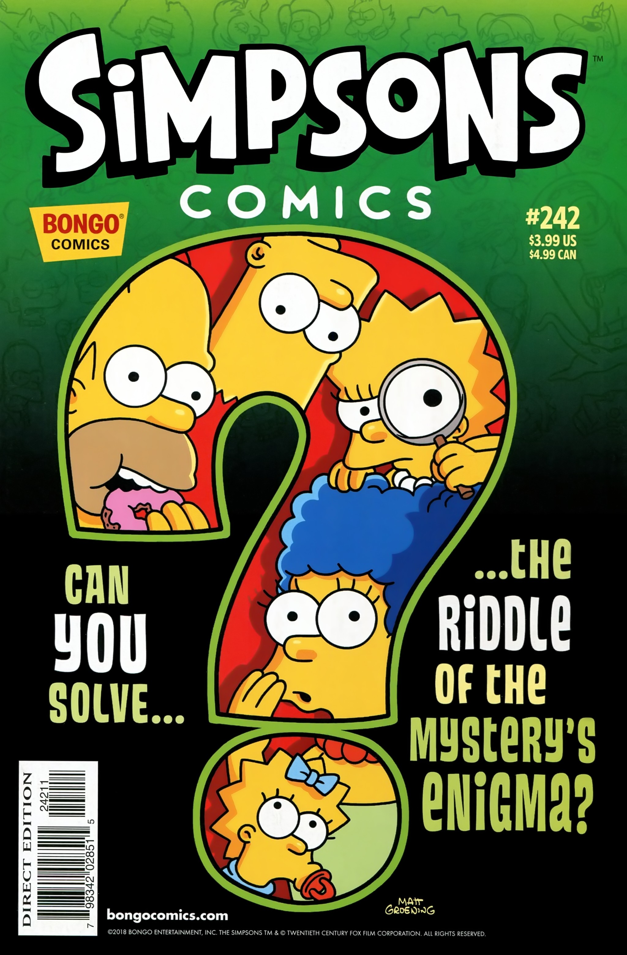 Simpsons Comics (1993-): Chapter 242 - Page 1